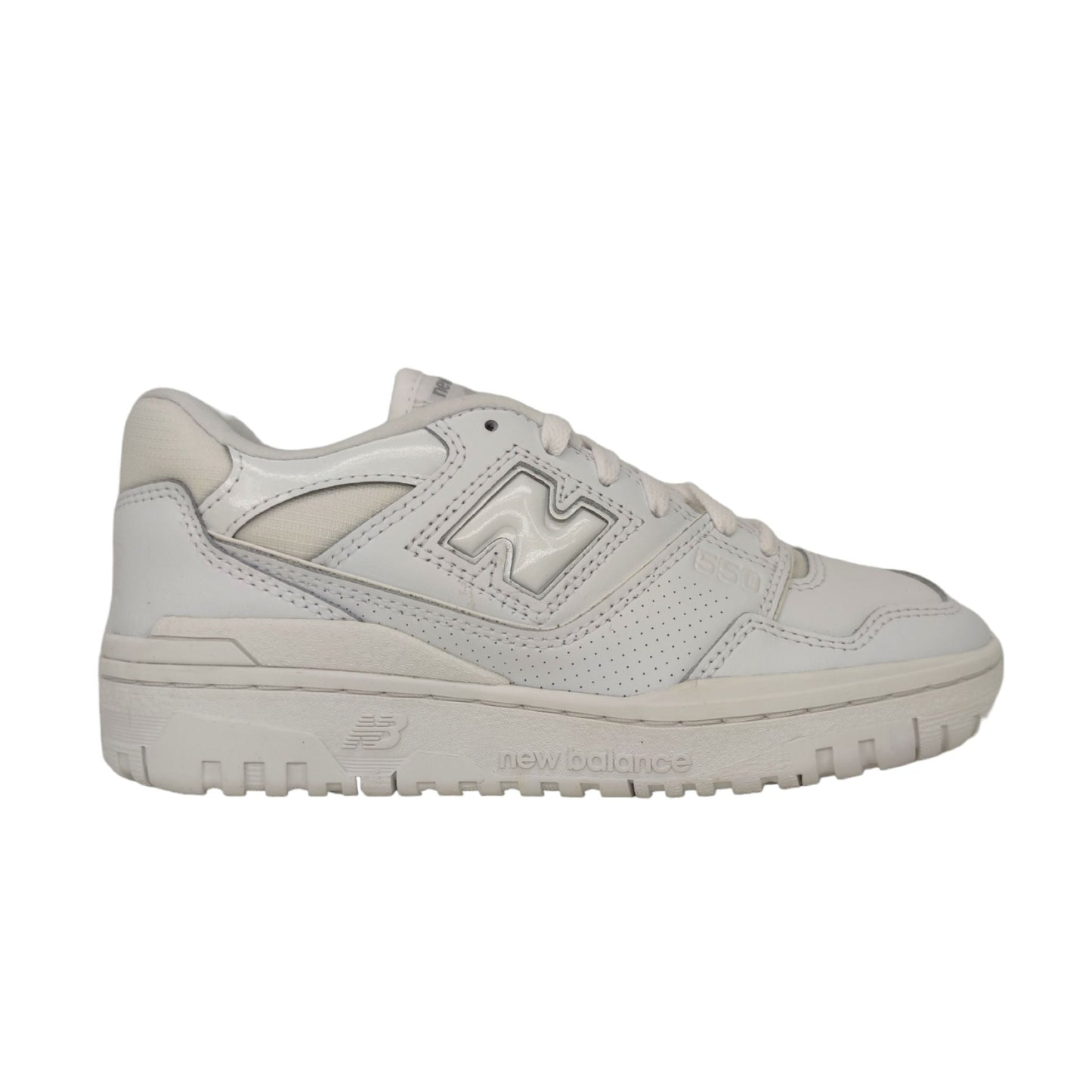 550 Damenschuhe, komplett weiß