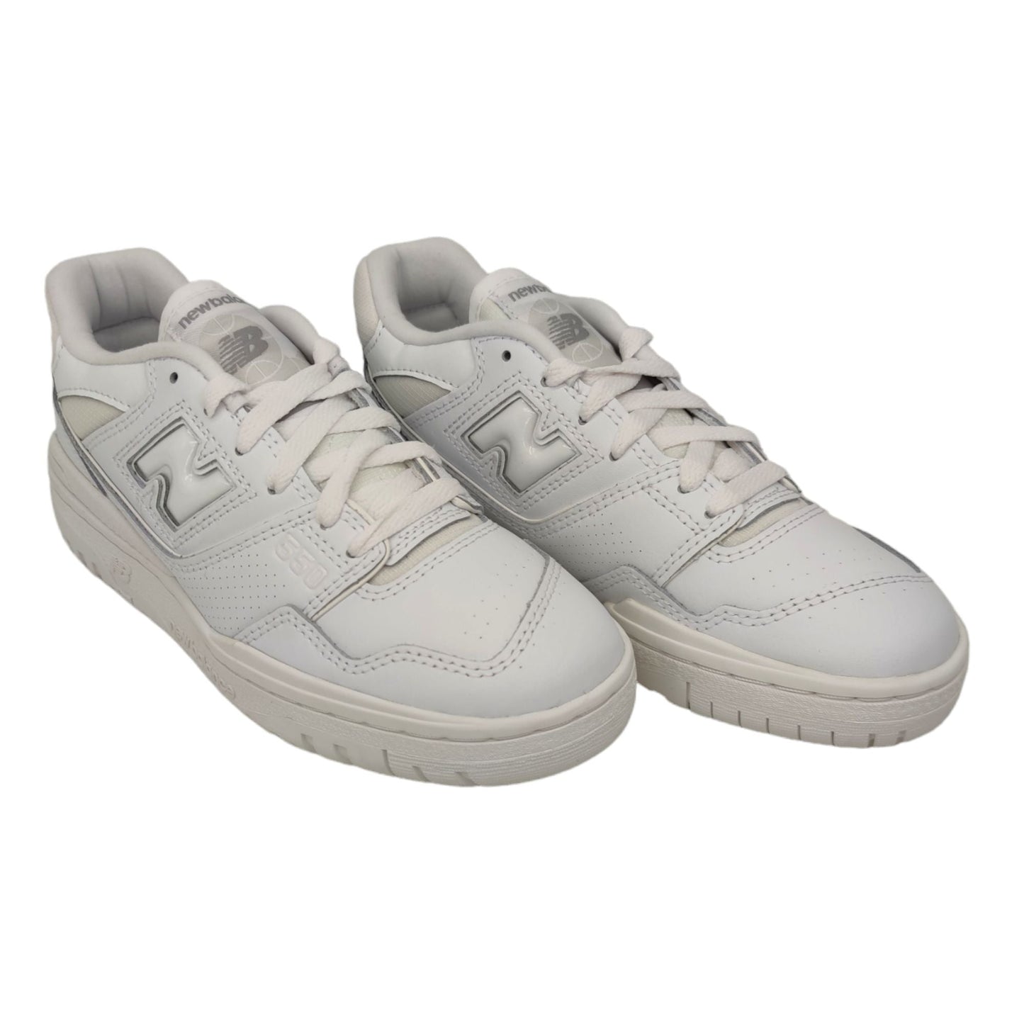 550 Damenschuhe, komplett weiß