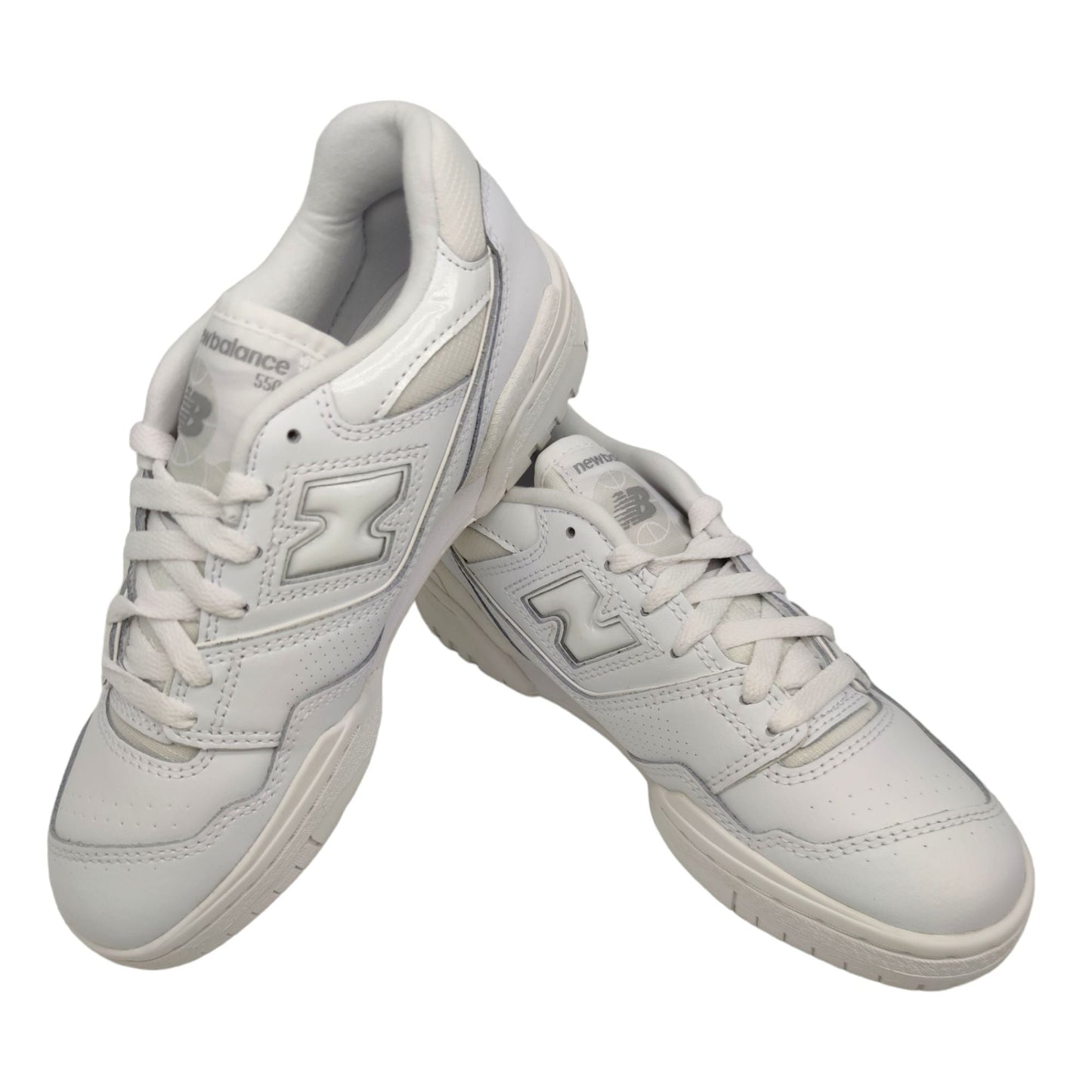 550 Damenschuhe, komplett weiß