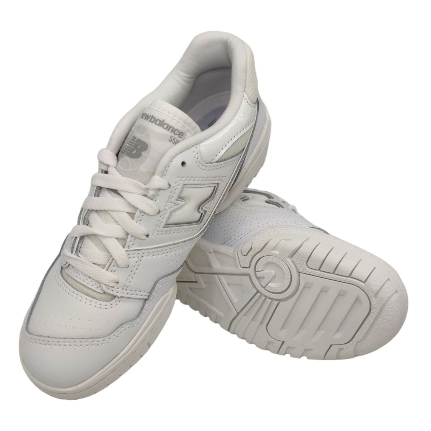 550 Damenschuhe, komplett weiß