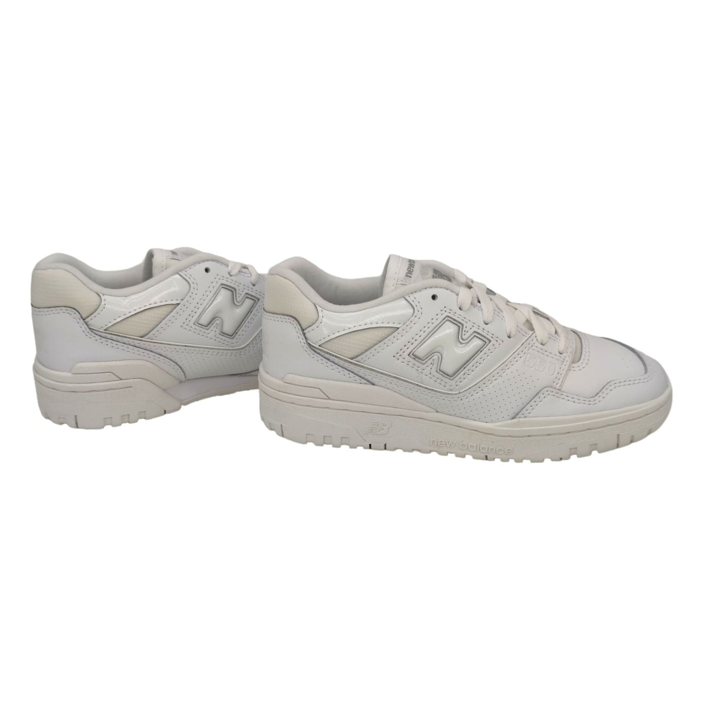 550 Damenschuhe, komplett weiß