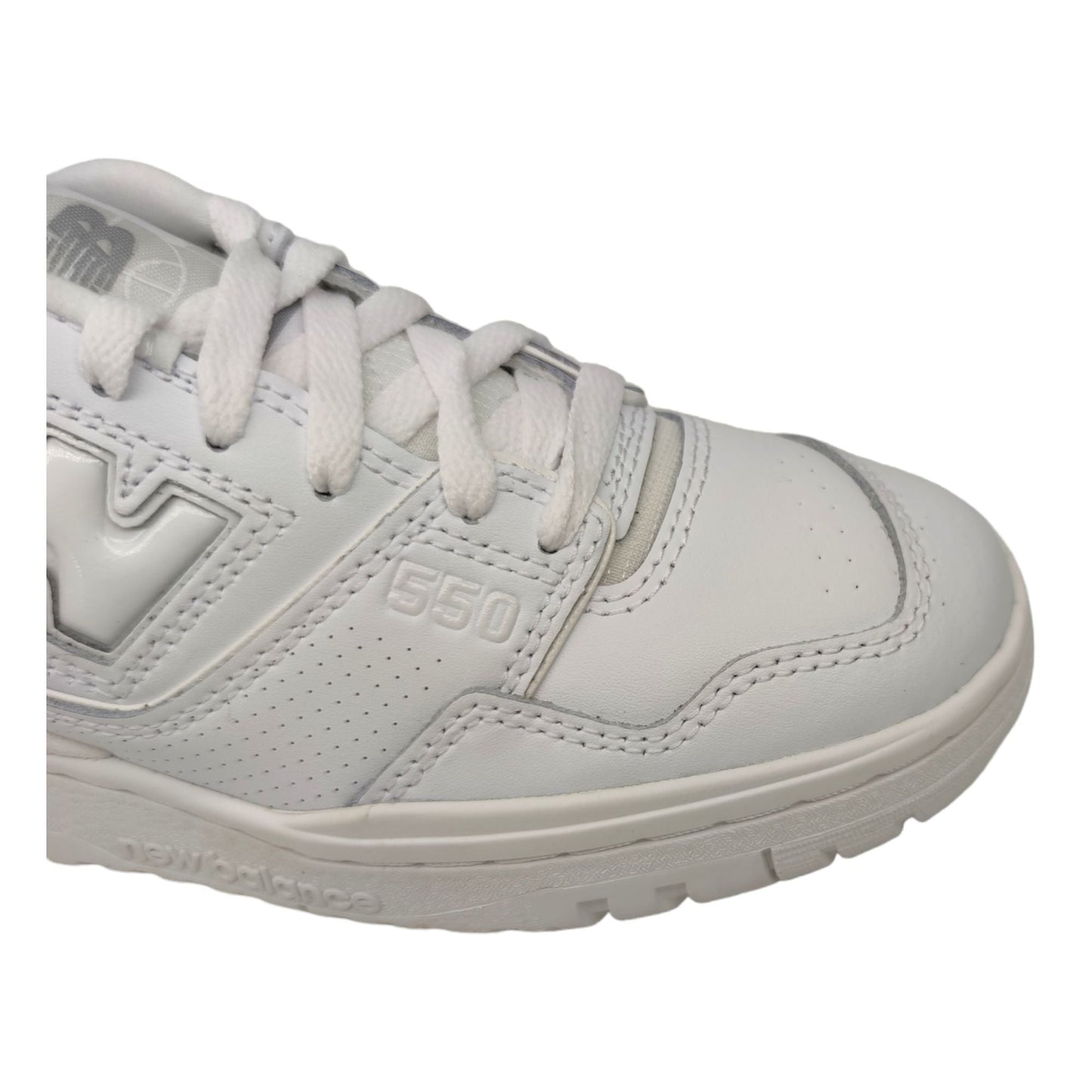 550 Damenschuhe, komplett weiß