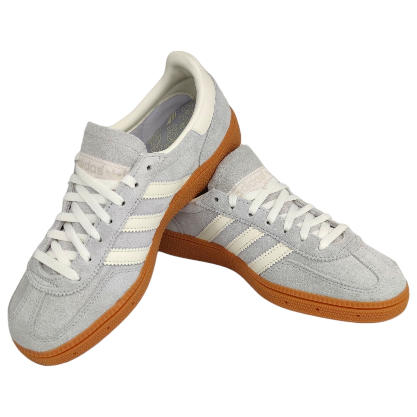 Handball Spezial Damenschuhe Wonder Silver/Off White/Gum