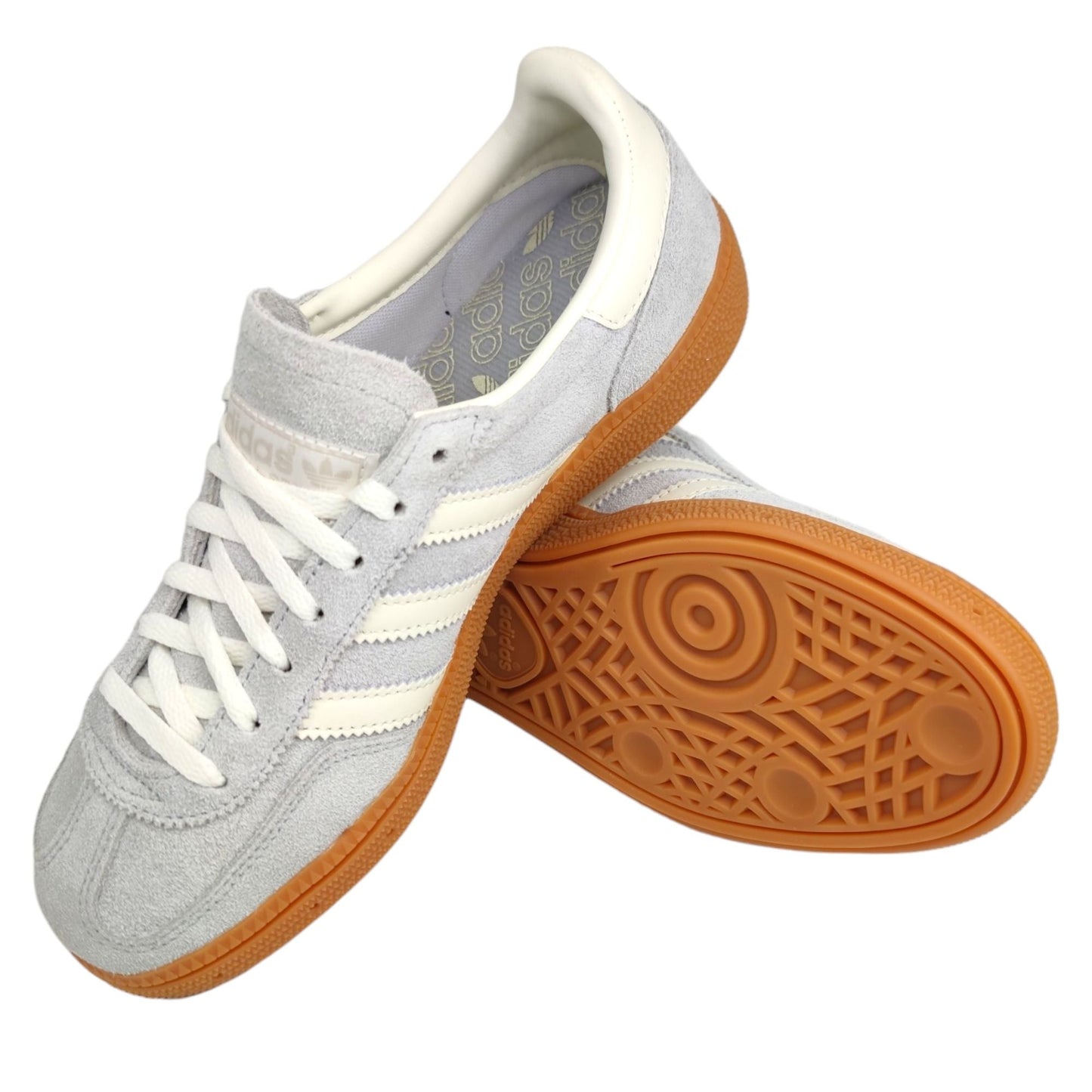 Handball Spezial Damenschuhe Wonder Silver/Off White/Gum