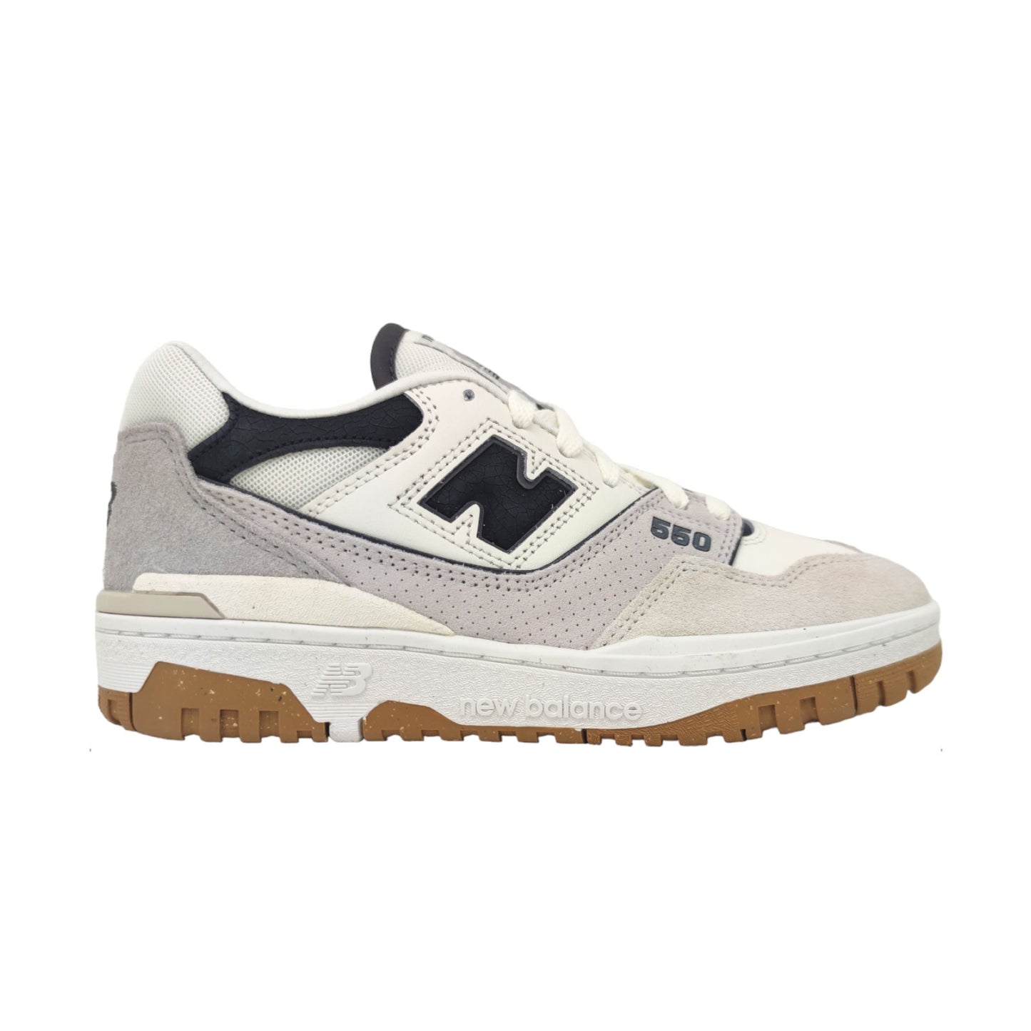 BB550 Women's Shoes White/Black