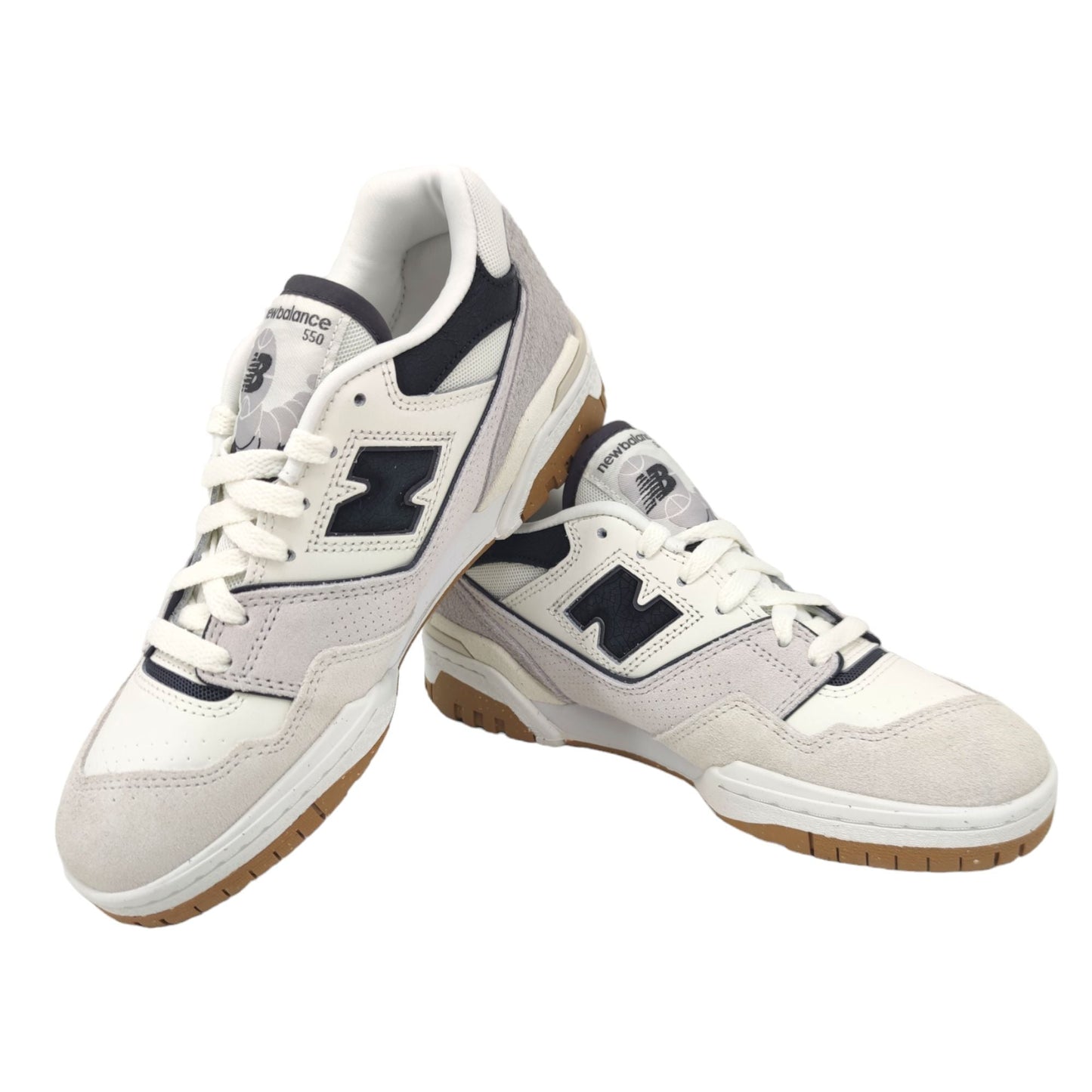 BB550 Women's Shoes White/Black