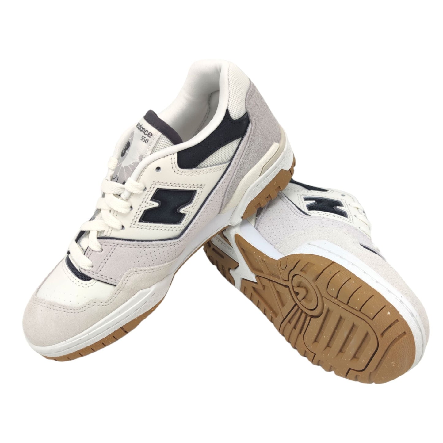 BB550 Women's Shoes White/Black