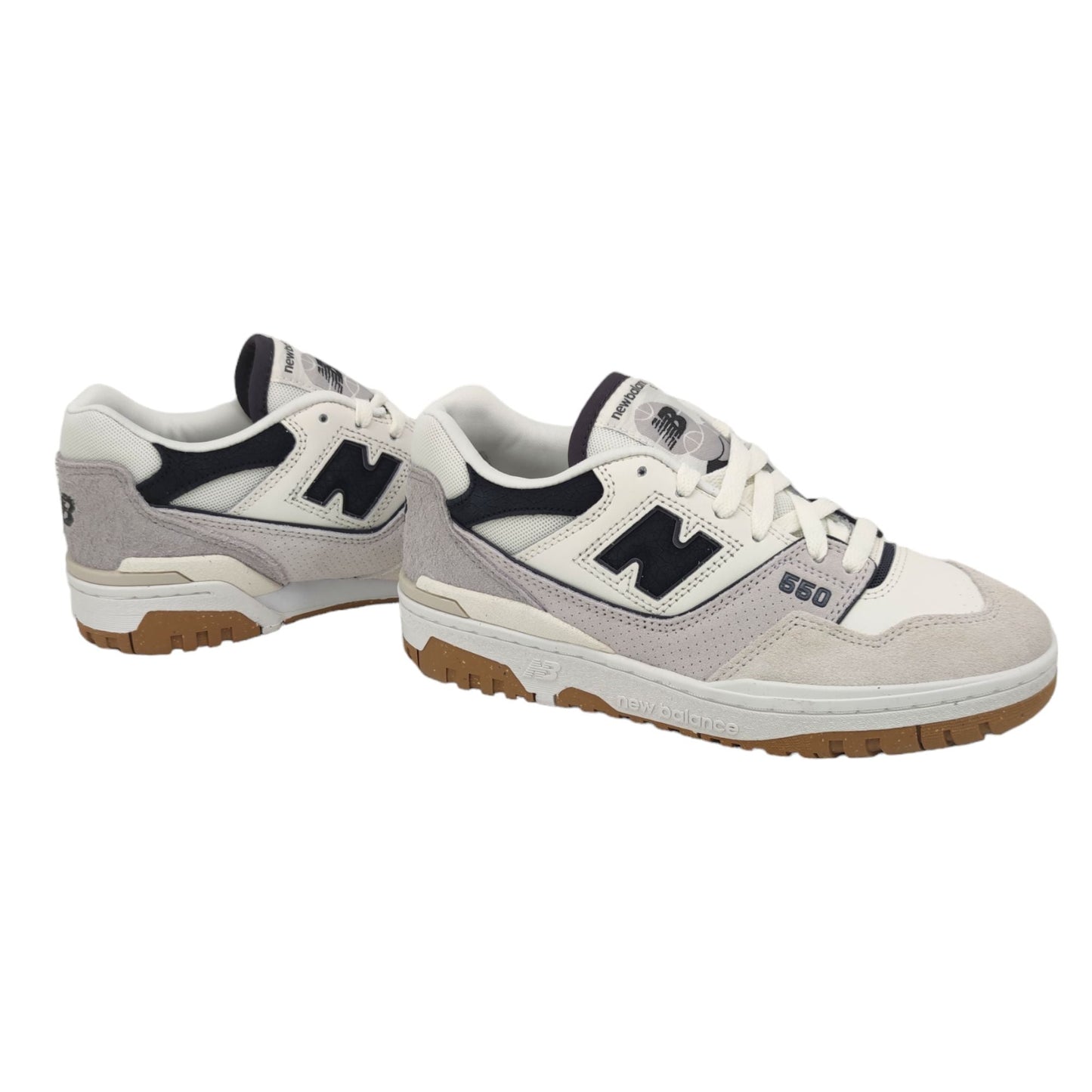 BB550 Women's Shoes White/Black