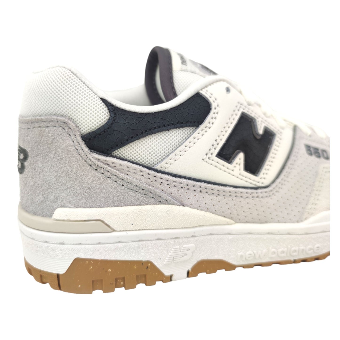 BB550 Women's Shoes White/Black