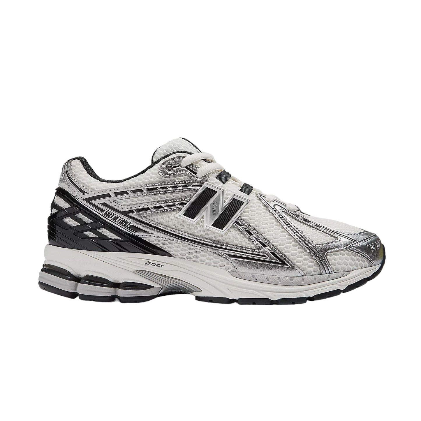 1906R Herrenschuhe Silber Metallic/Schwarz/Meersalz