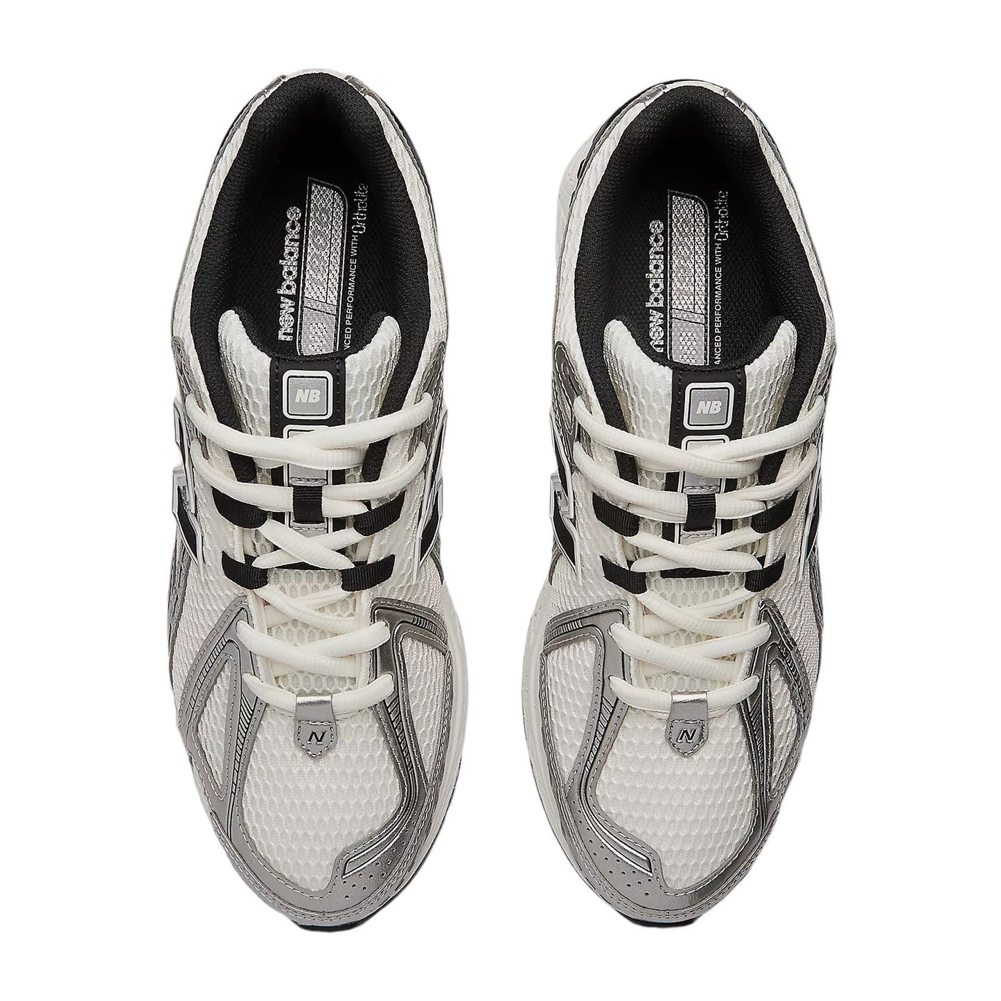 1906R Herrenschuhe Silber Metallic/Schwarz/Meersalz