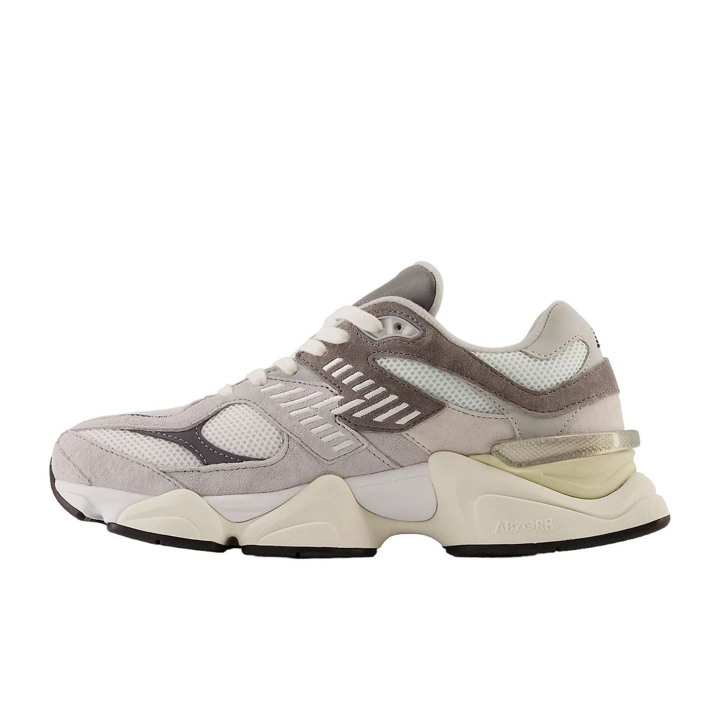 Schuhe 9060 Rain Cloud/Castlerock/Weiß