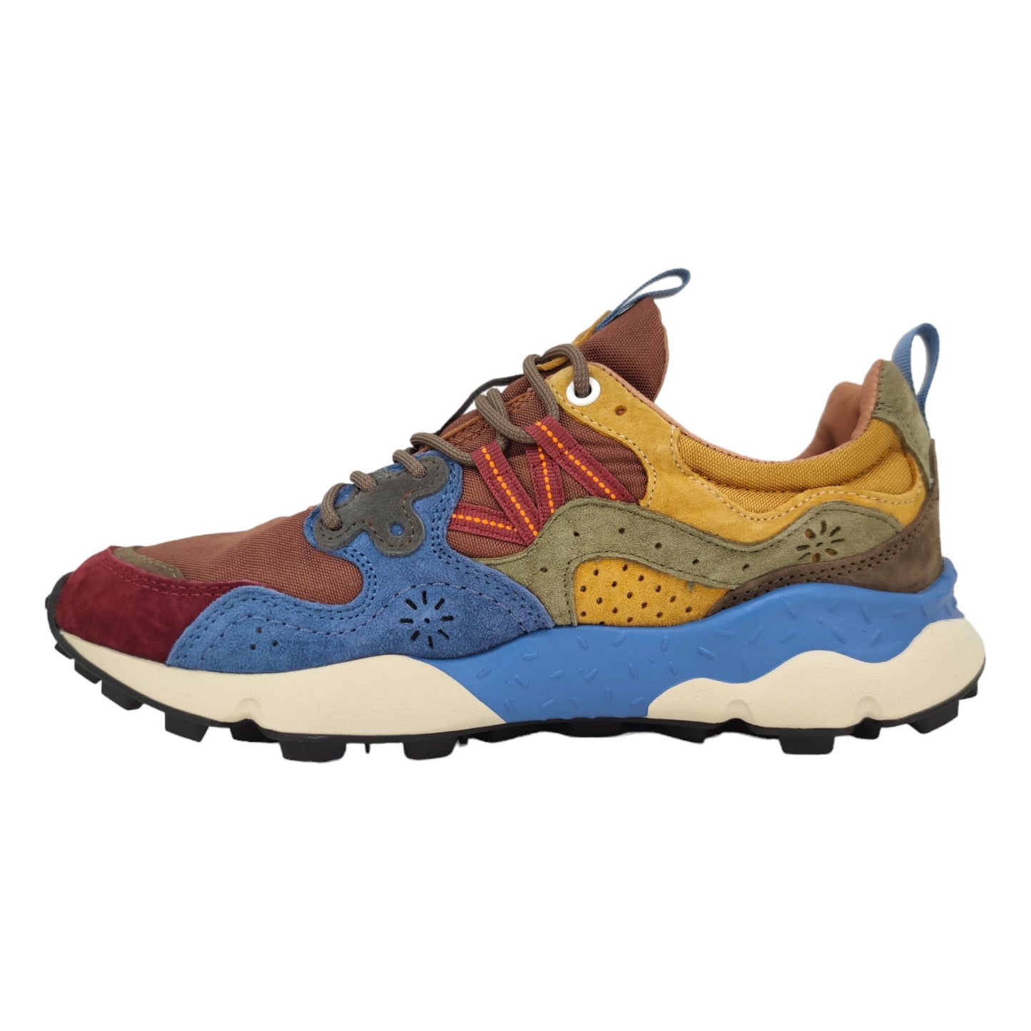 Yamano 3 Schuhe, dunkelbraun/hellblau