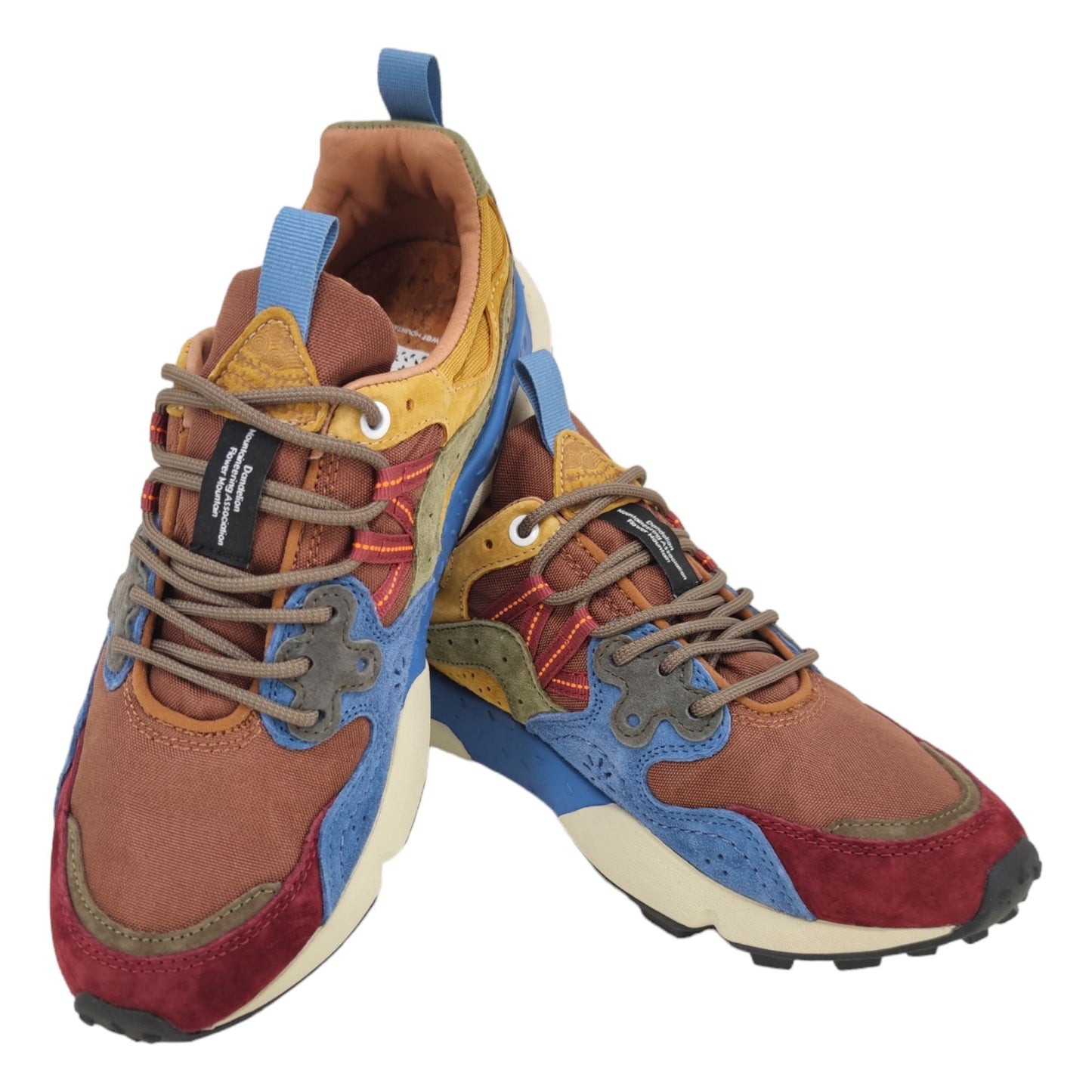 Yamano 3 Schuhe, dunkelbraun/hellblau