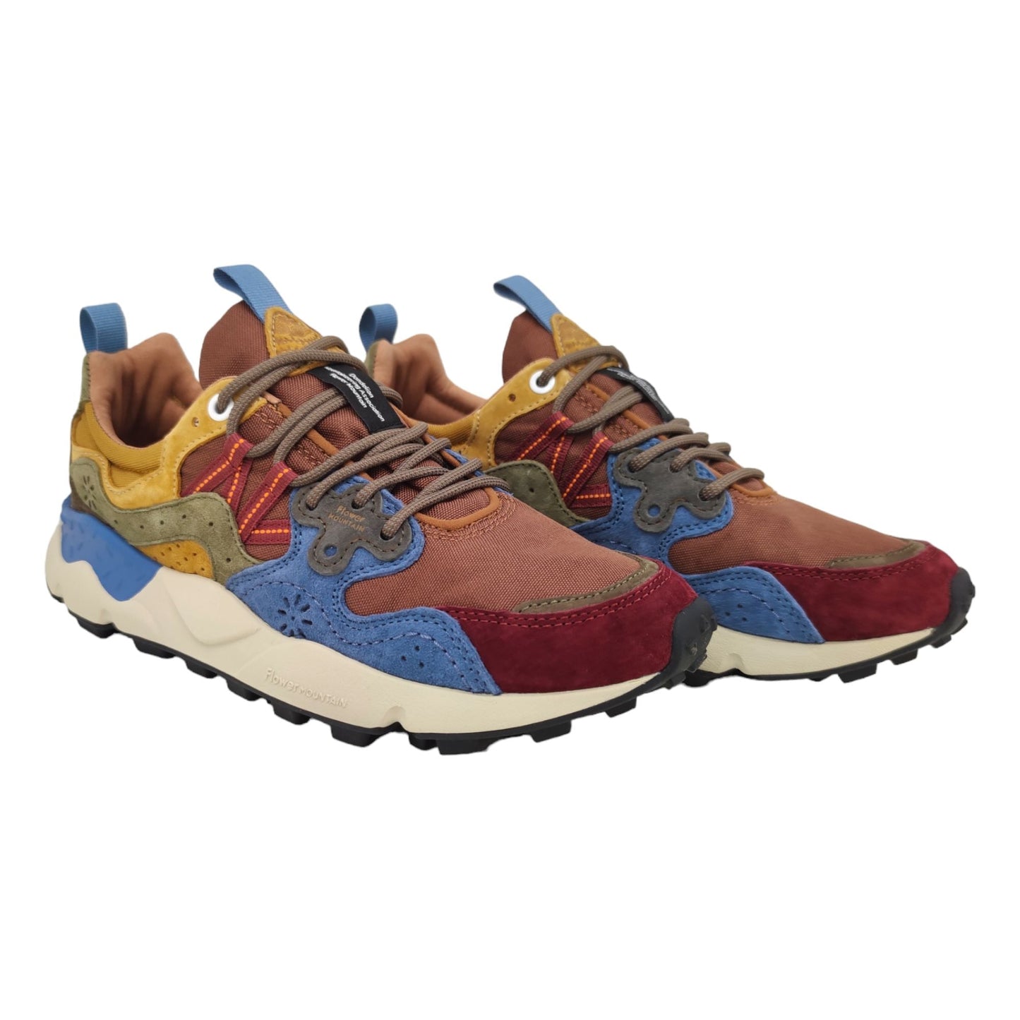 Yamano 3 Schuhe, dunkelbraun/hellblau