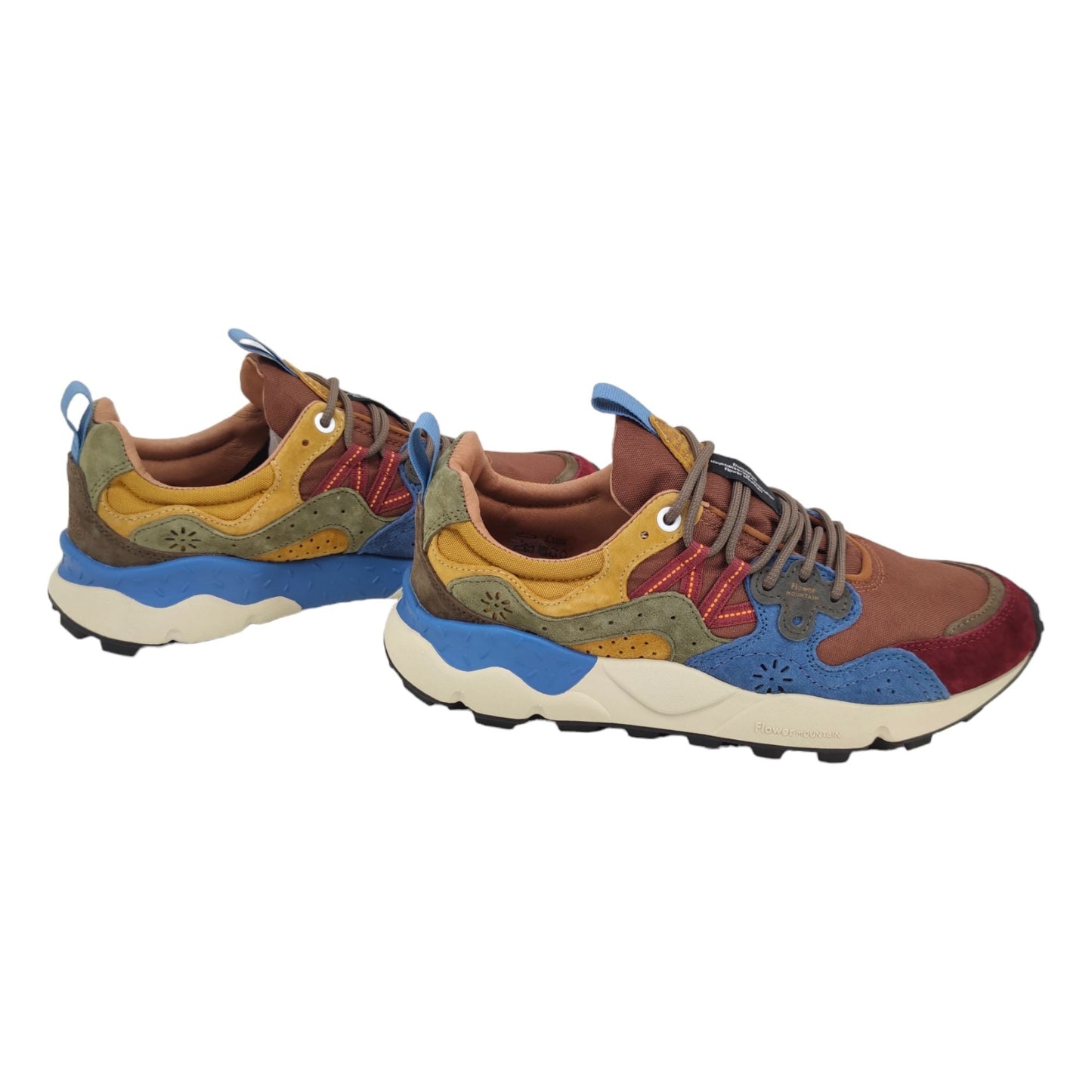 Yamano 3 Schuhe, dunkelbraun/hellblau