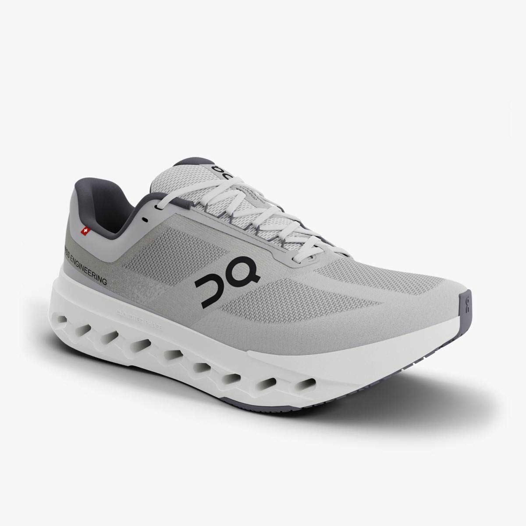 Scarpe Cloudsurfer Next Donna Glacier/White, scarpe da corsa leggere e ammortizzate con tomaia in mesh.