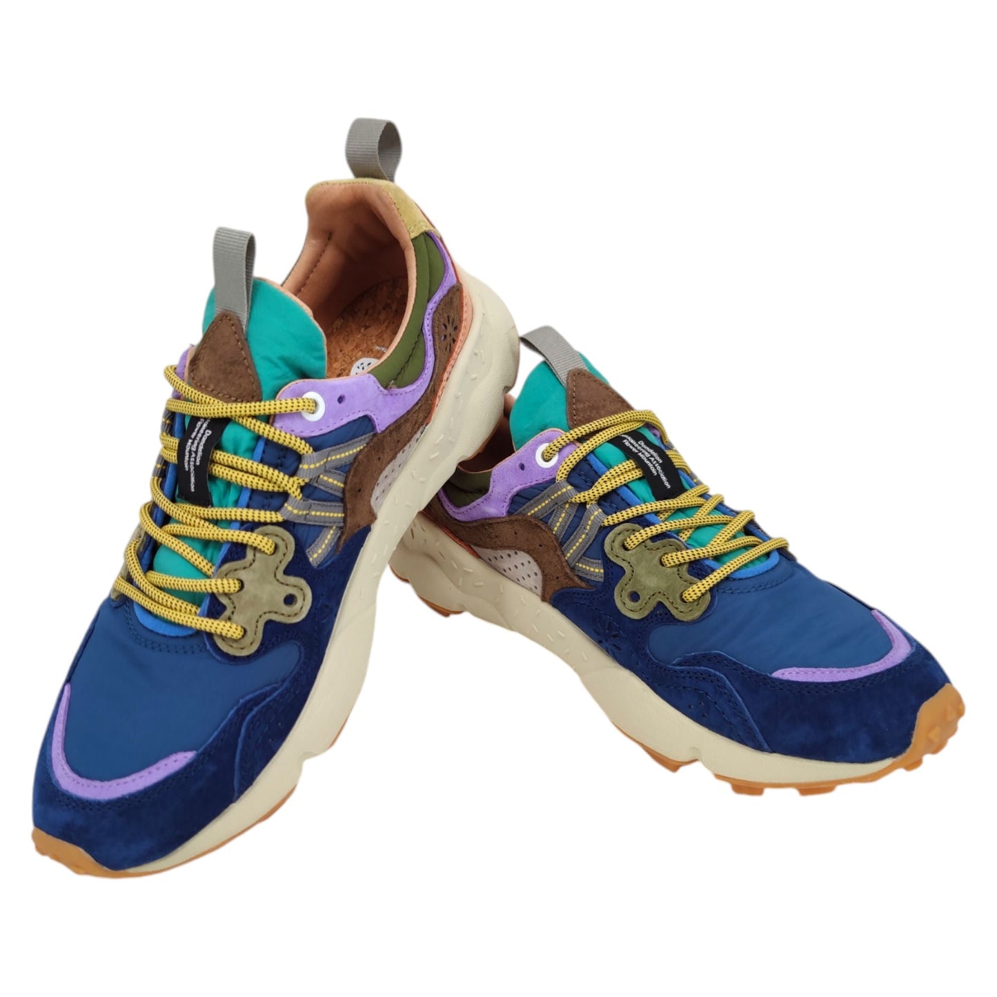 Yamano 3 Schuhe in Marineblau/Hellblau/Braun