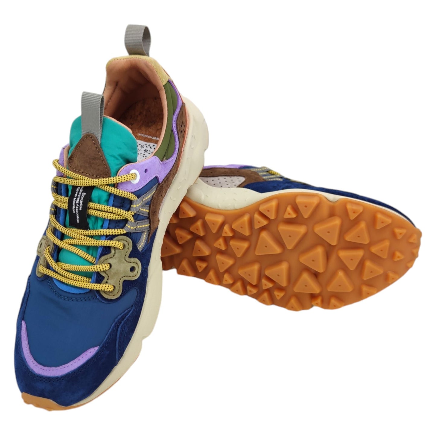 Yamano 3 Schuhe in Marineblau/Hellblau/Braun