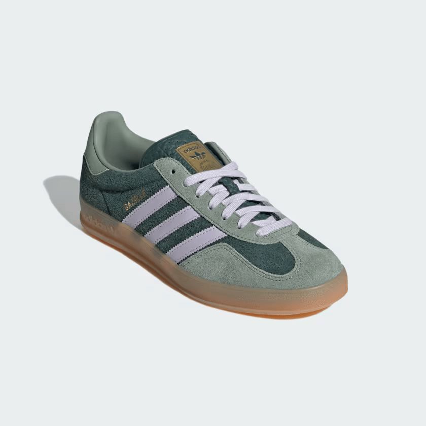 Gazelle Indoor Women's Shoes Mineral Green/Silver Dawn/Silver Green