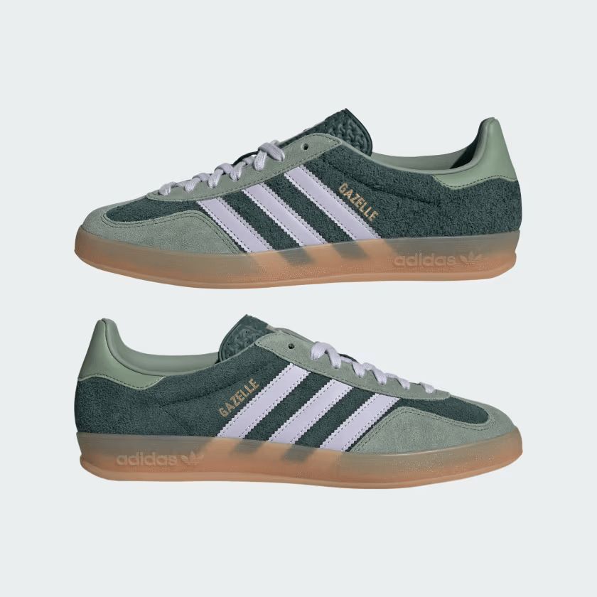 Gazelle Indoor Women's Shoes Mineral Green/Silver Dawn/Silver Green