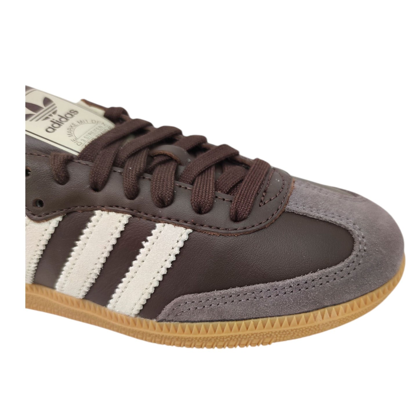 Samba OG Braun/Kittgrau/Goldene Metallschuhe