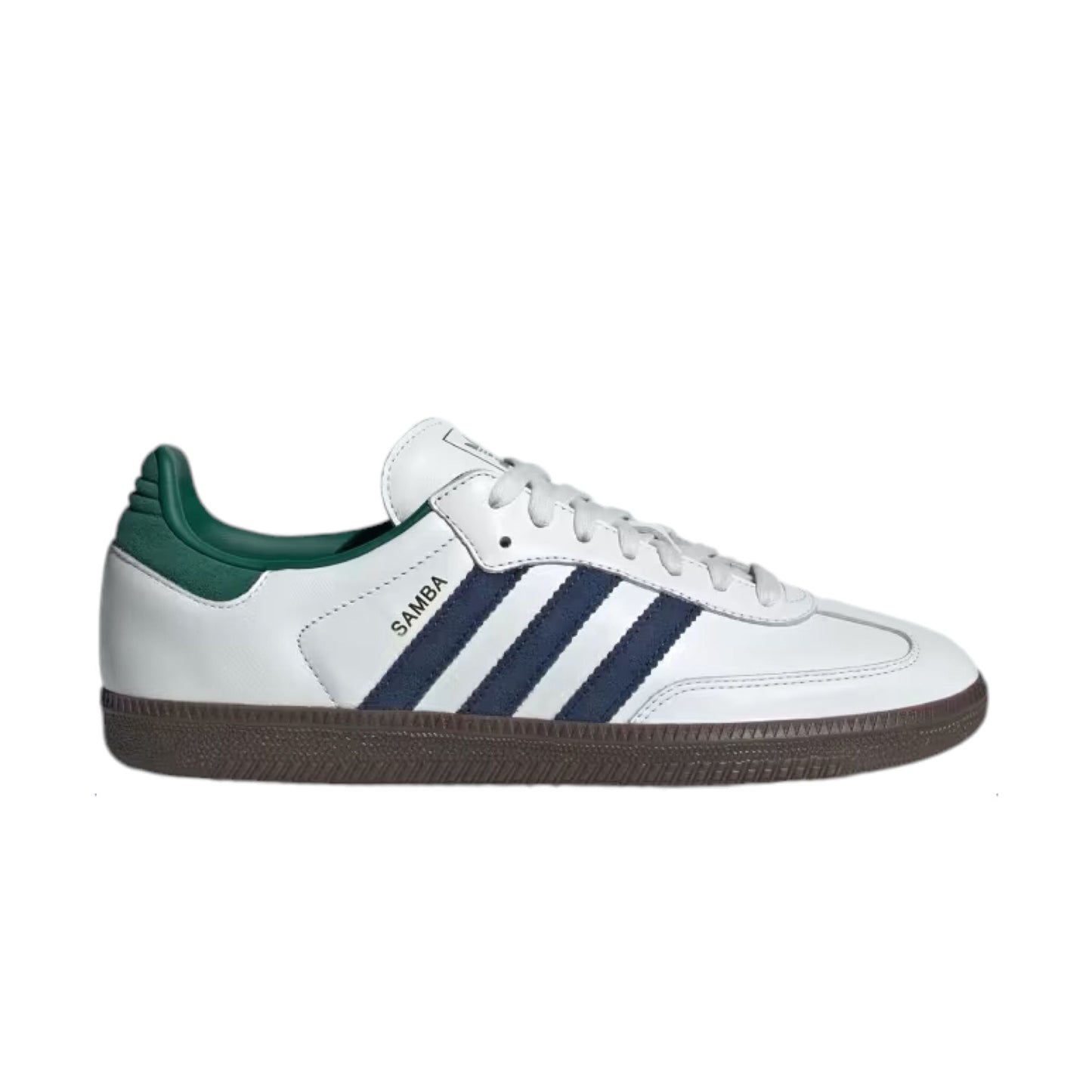 Samba OG Schuhe Schwarz Weiß/Collegiate Green/Active Green