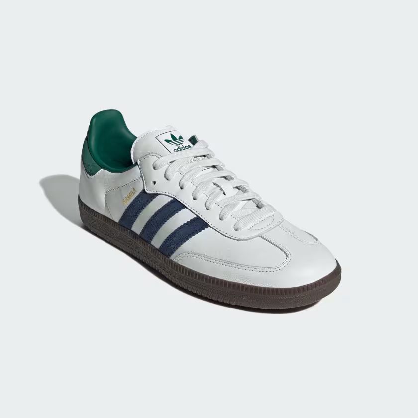 Samba OG Schuhe Schwarz Weiß/Collegiate Green/Active Green