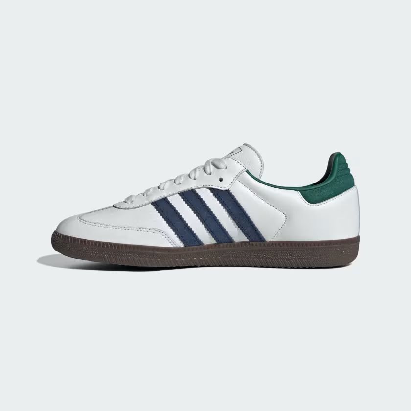 Samba OG Schuhe Schwarz Weiß/Collegiate Green/Active Green