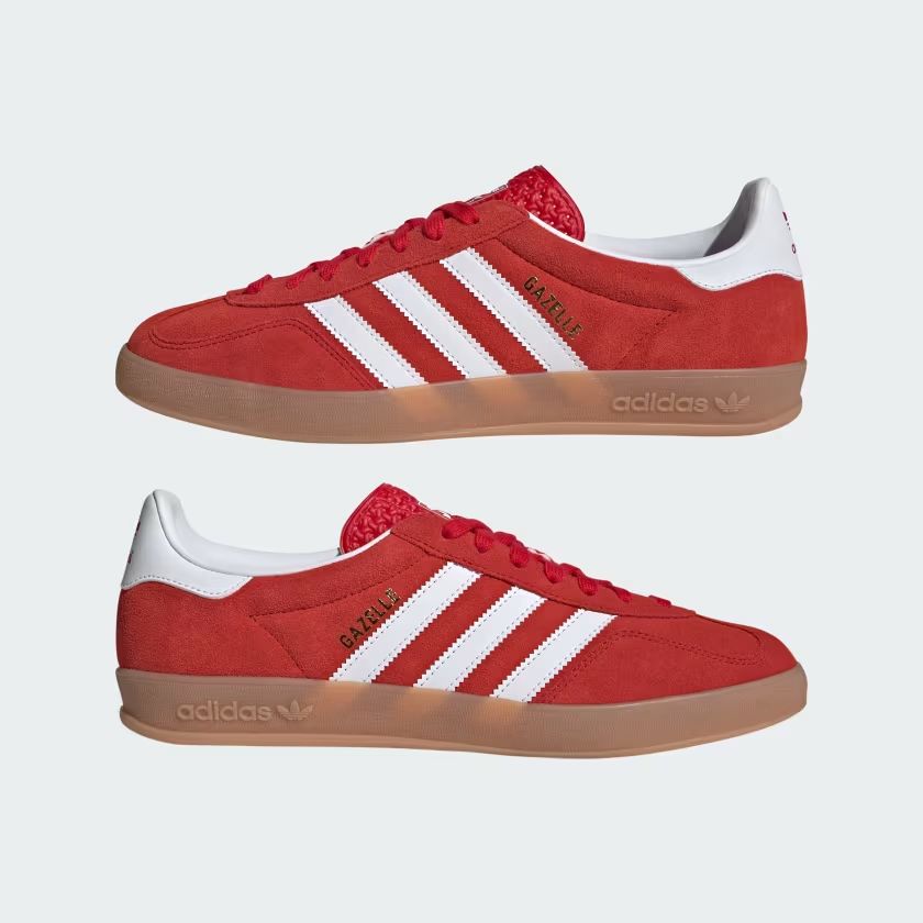 Gazelle Indoor-Schuhe Better Scarlet/Cloud White/Gum