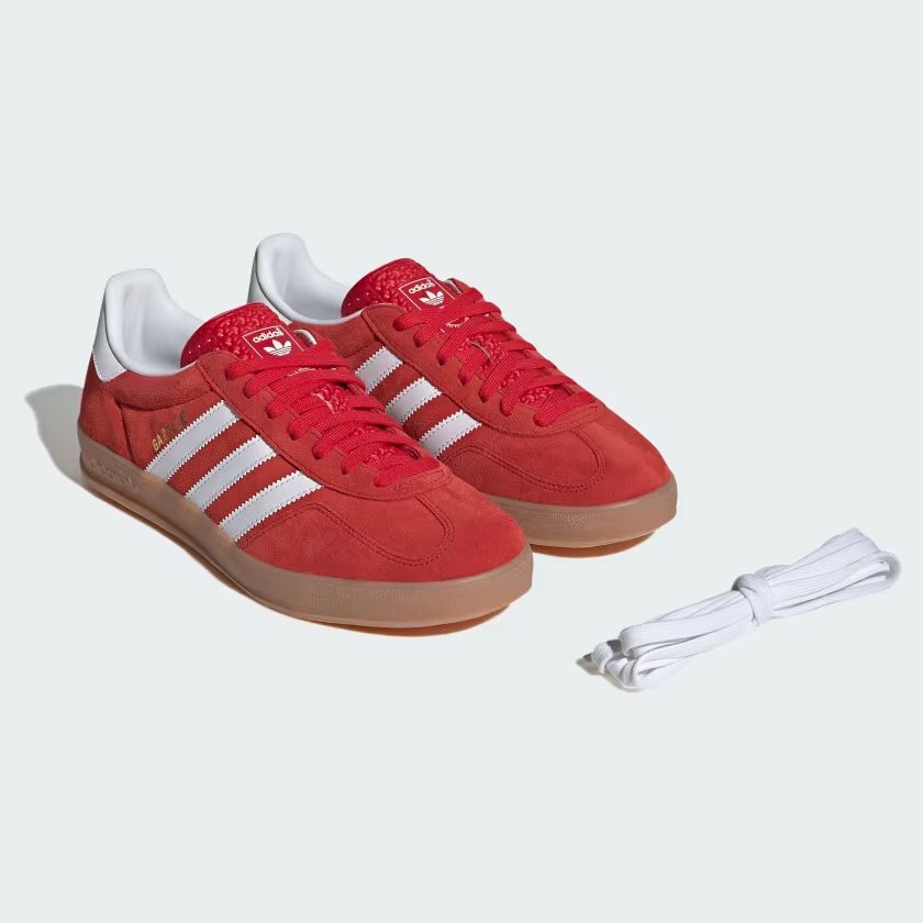 Gazelle Indoor-Schuhe Better Scarlet/Cloud White/Gum