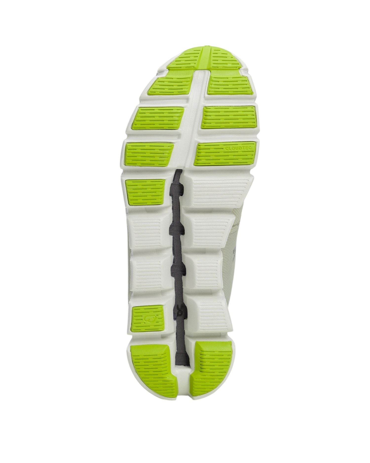 Scarpe Cloud 5 Waterproof Donna Chalk/Ice suola con design antiscivolo e dettagli giallo, ideale per ogni condizione meteo.