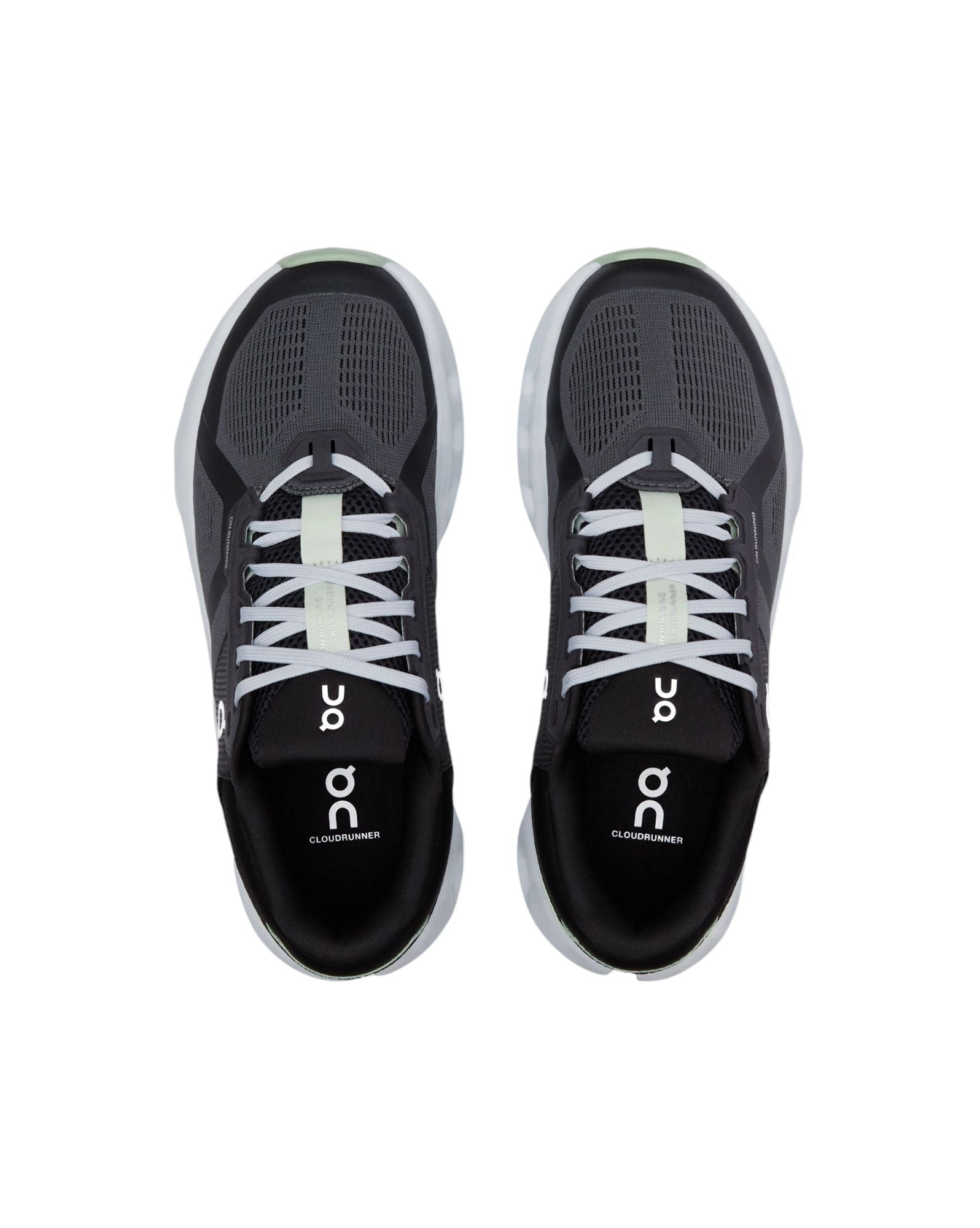 Scarpe Cloudrunner 2 Donna Shadow/Lima, tomaia in mesh ingegnerizzata, design sportivo e comfort per la corsa.