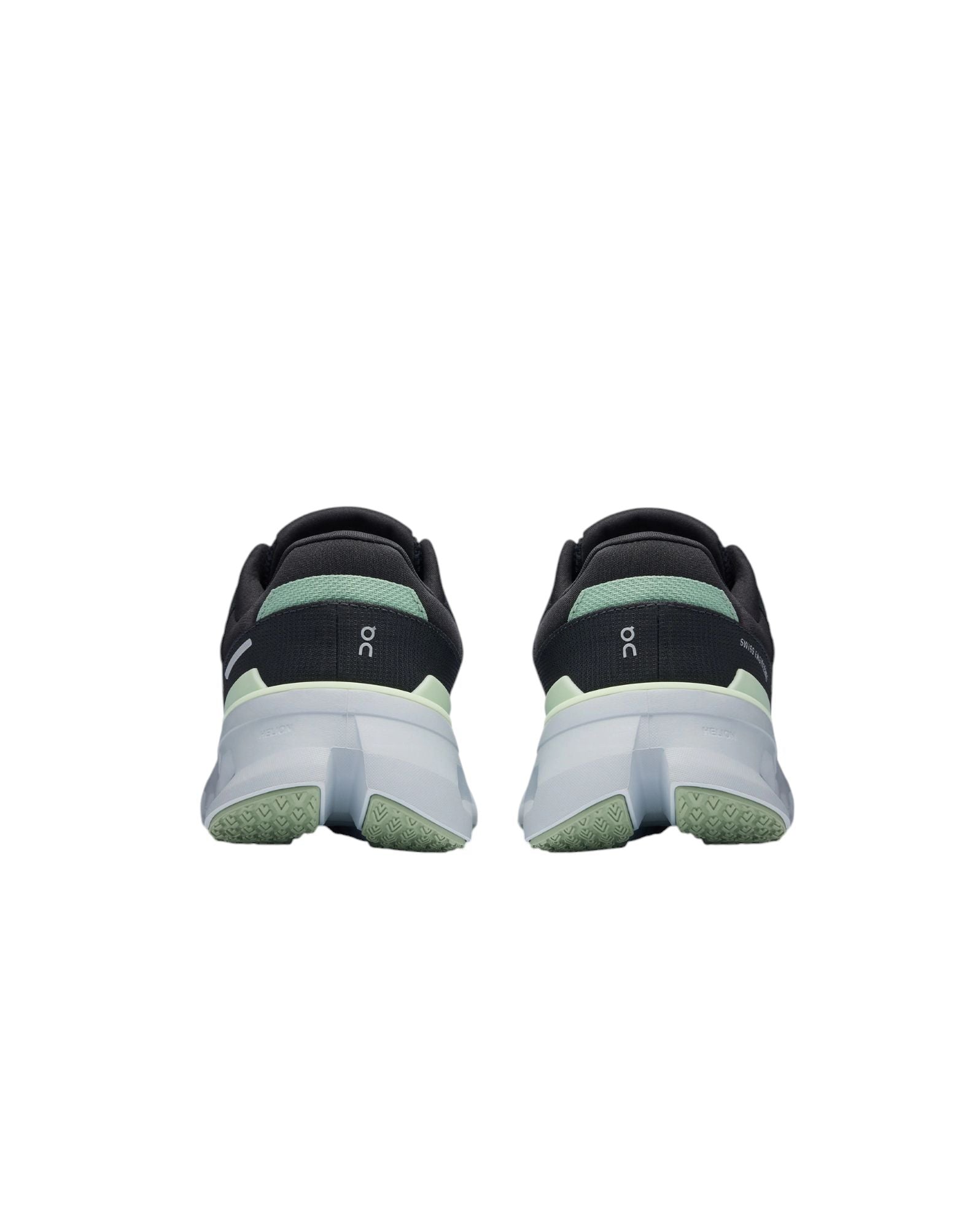 Scarpe Cloudrunner 2 Donna Shadow/Lima vista posteriore con dettagli in lima.