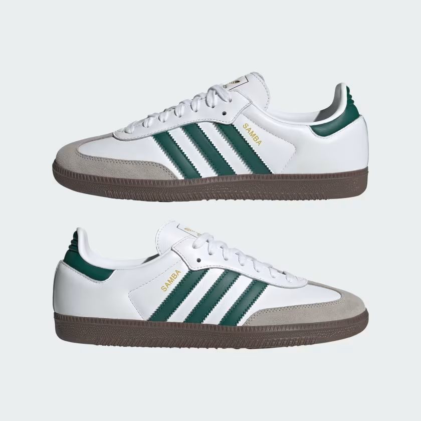 Samba OG Cloud White/Collegiate Green/Clear Granite Shoes