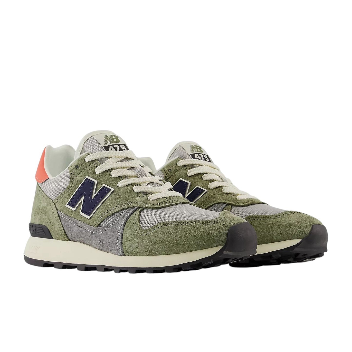 Scarpe 475 Dark Olivine/Raincloud/Drift Red