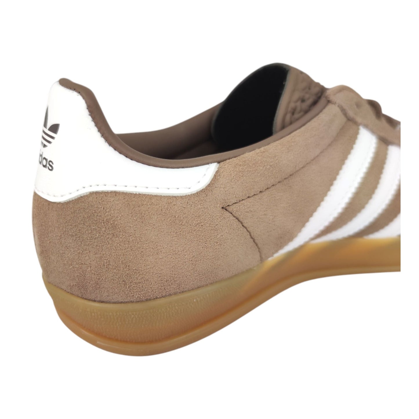Gazelle Indoor Earth Strata/Schuhe Weiß/Goldene Metallschuhe