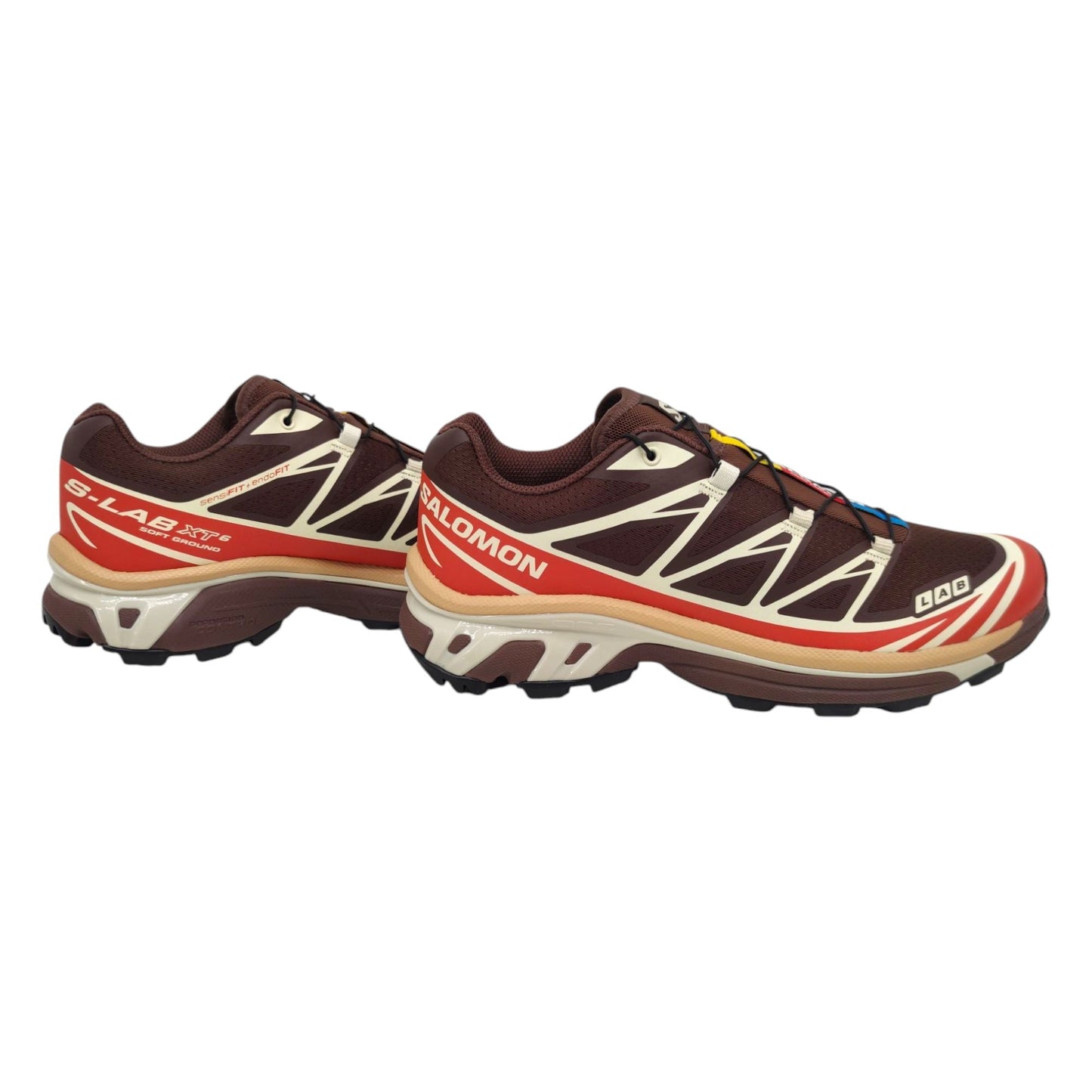 XT-6 Schuhe in den Farben Gerösteter Ton/Gebrannter Ocker/Mandelmilch