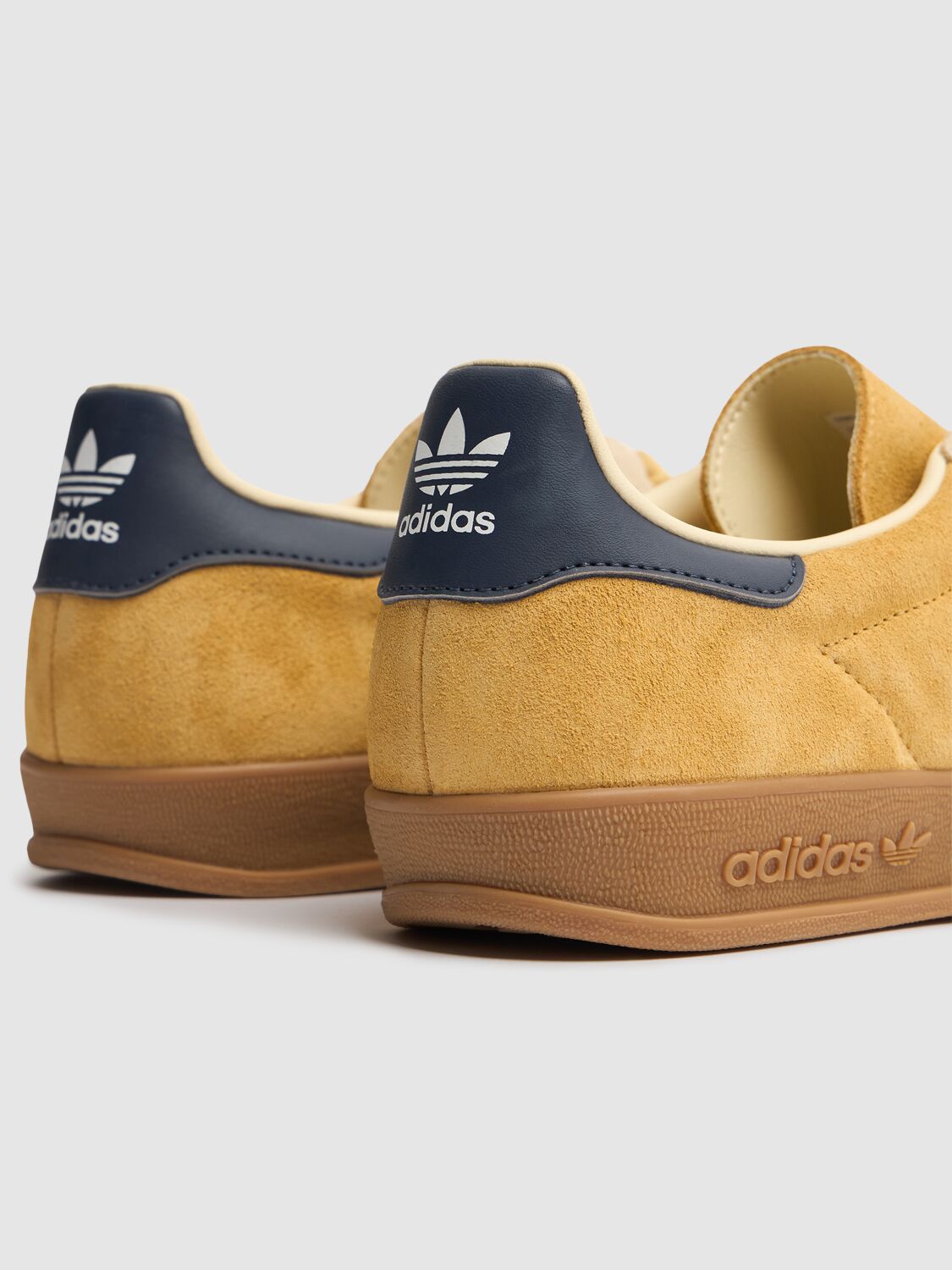 Gazelle Indoor Herrenschuhe Hafer/Schuhe Weiß/Schattenblau