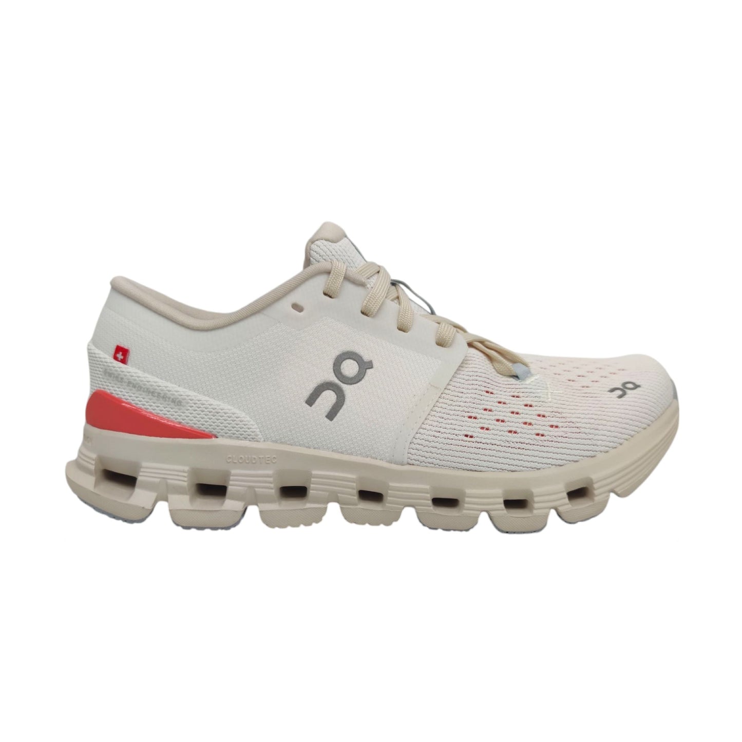 Scarpe Cloud X4 Donna Ivory/Salmon
