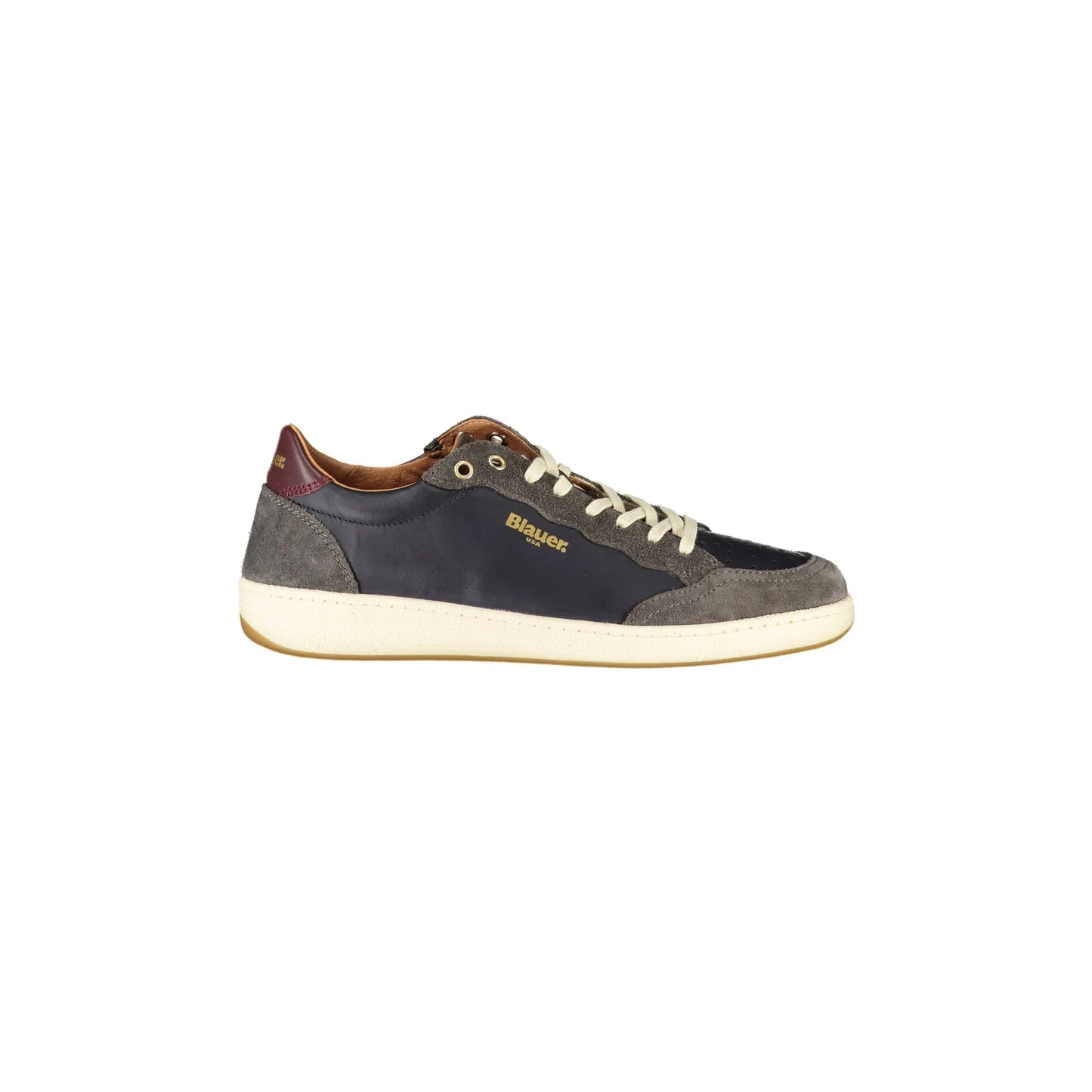 BLAUER Herren-Sneaker in Blau mit Schnürsenkeln und kontrastierenden Details
