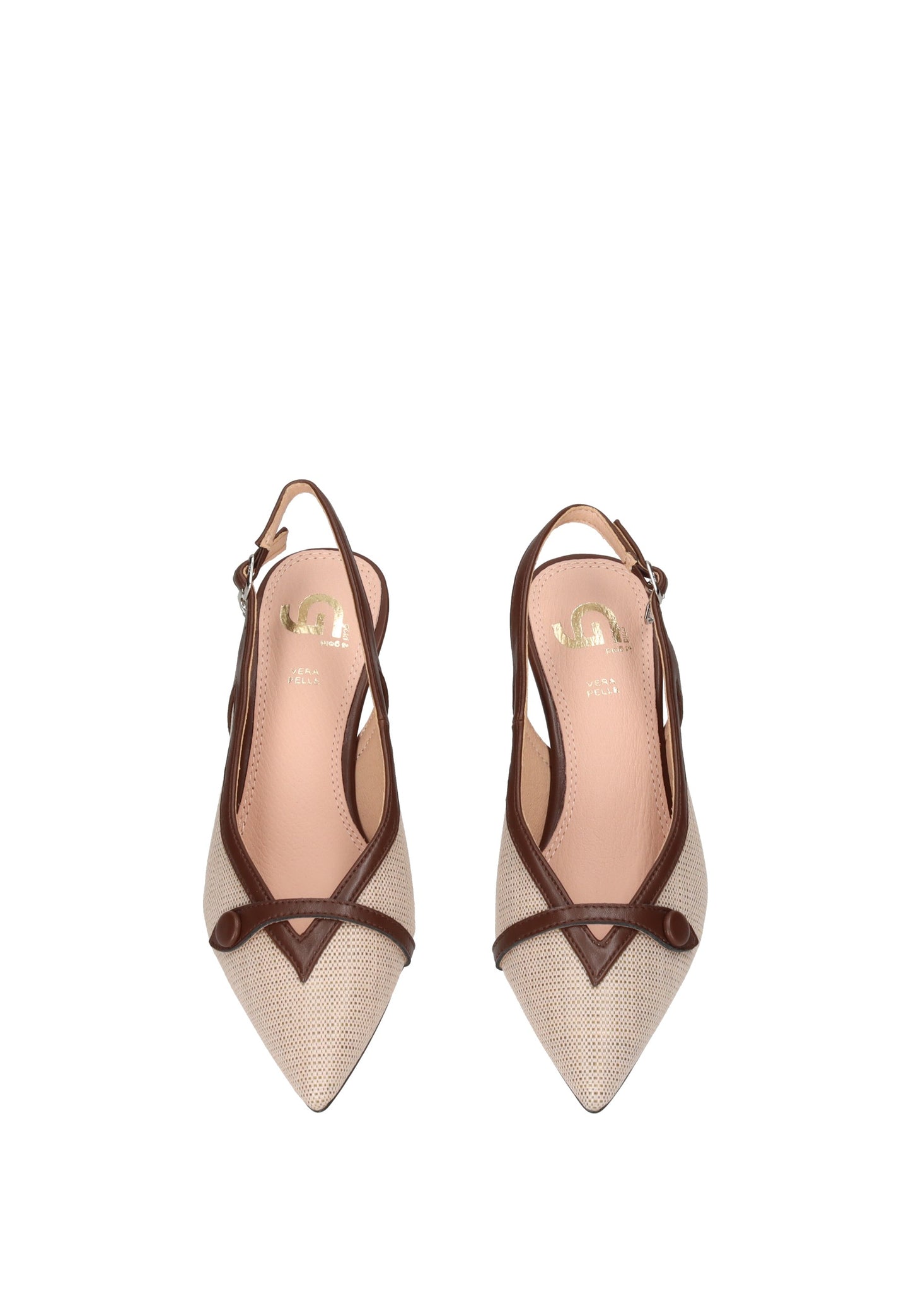 GP988 Slingpumps GOLD&GOLD