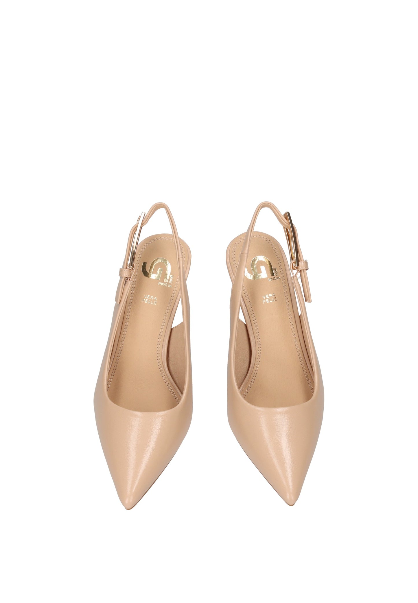 GD367 Decollete aperto dietro GOLD&GOLD