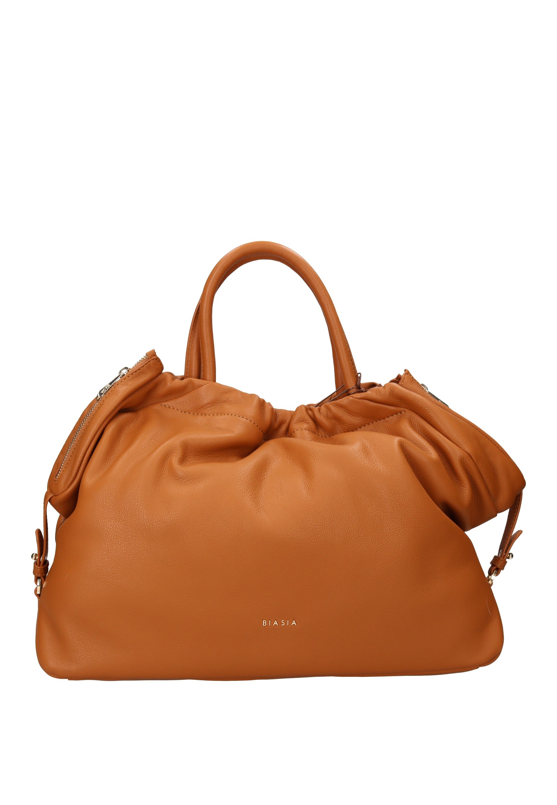 BIBP9E701 Borsa a mano FRANCESCO BIASIA in pelle nappa, elegante e versatile, con tracolla regolabile.