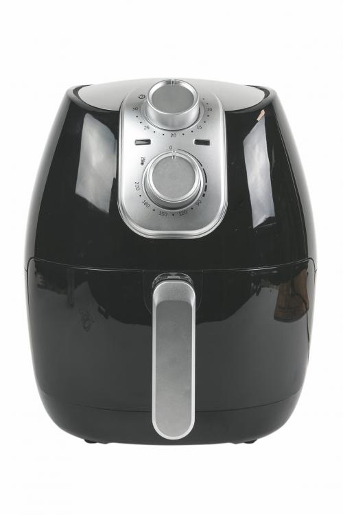 Kooper Airfryer Ariosa 4,2 l - 2,8 l Korb, 1500 W, Schwarz, Antihaftbeschichtung