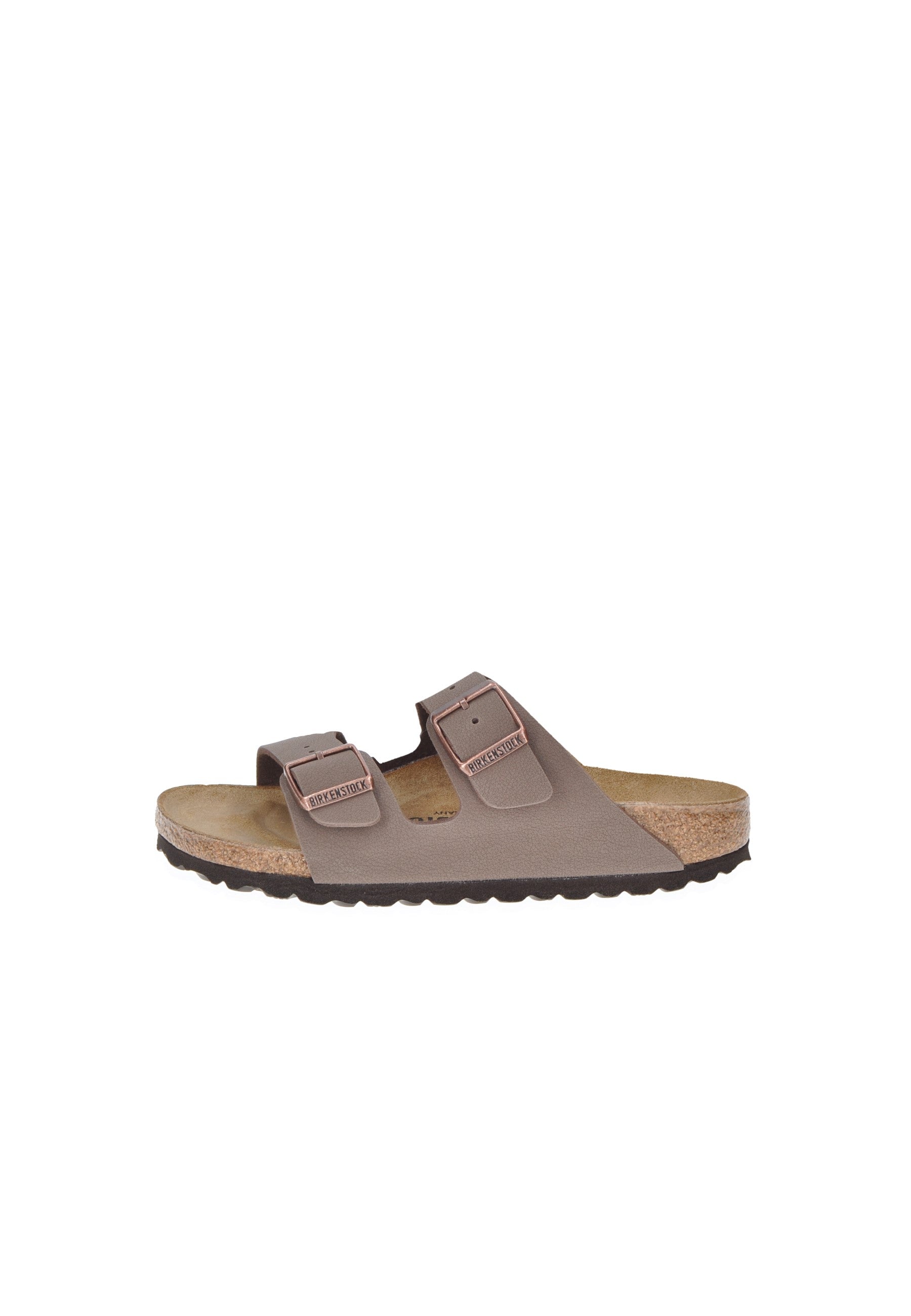 151183 BIRKENSTOCK Arizona sandals with adjustable metal buckles and cork-latex footbed.