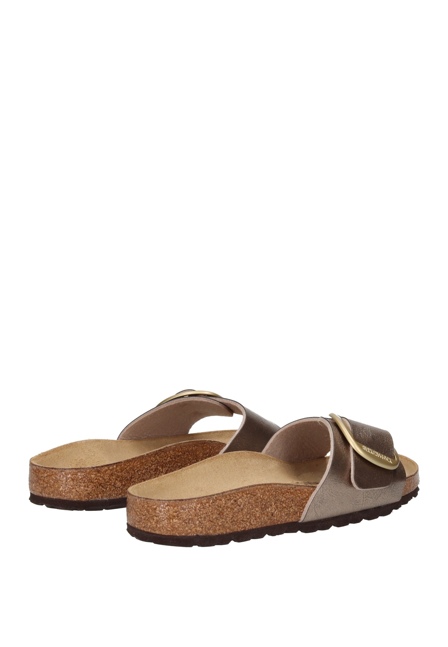 1016237 Sandalo BIRKENSTOCK, Madrid Big Buckle con plantare anatomico in sughero e lattice, fondo gomma.