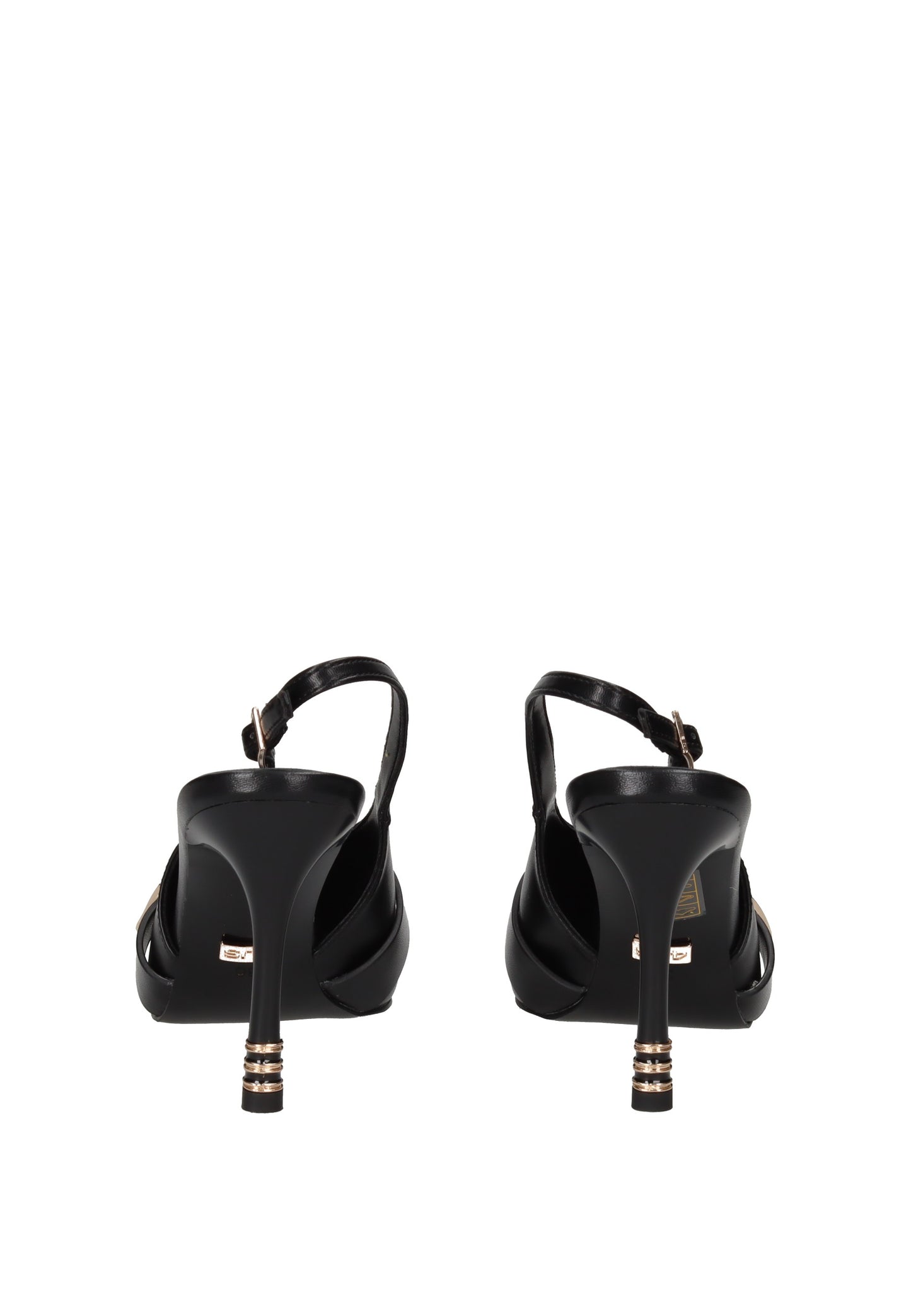 Sole and back view of 4K2611 Decollete aperto dietro PACIOTTI 4US with high heels and slinky design.