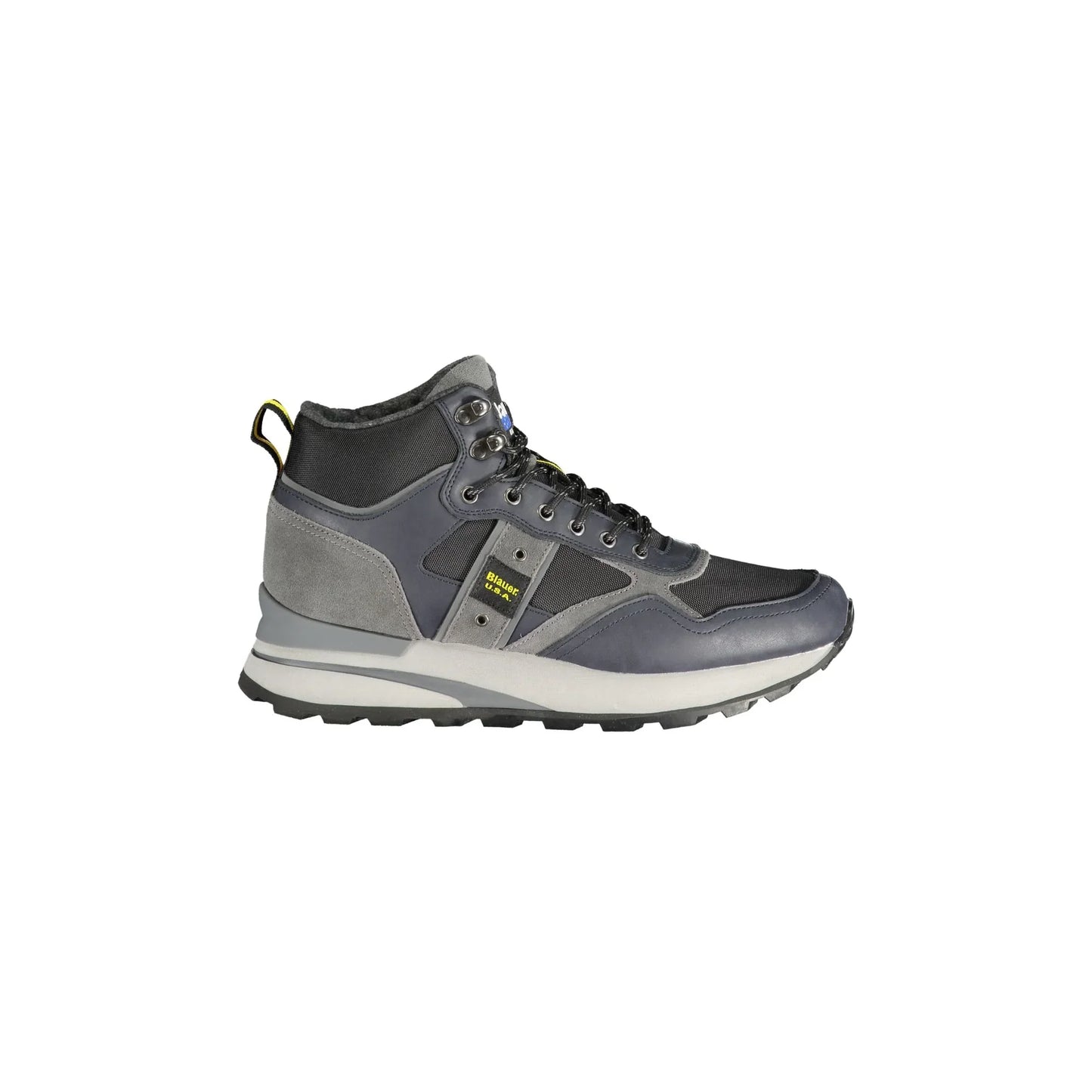 BLAUER Scarpe Sportive Uomo Blu con Lacci e Plantare Removibile