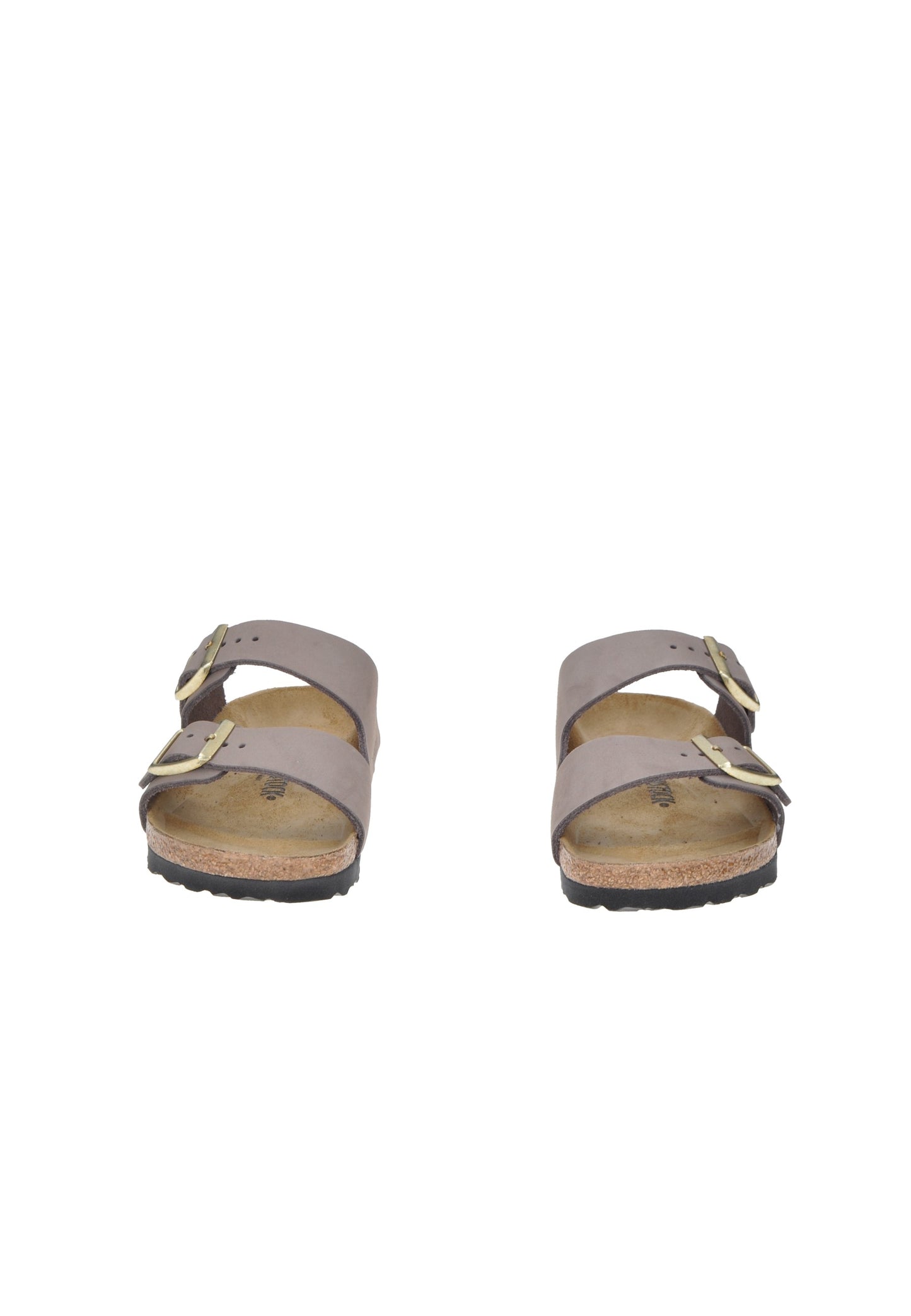 1029428 Sandalo BIRKENSTOCK Arizona in pelle con plantare anatomico e fibbie regolabili.